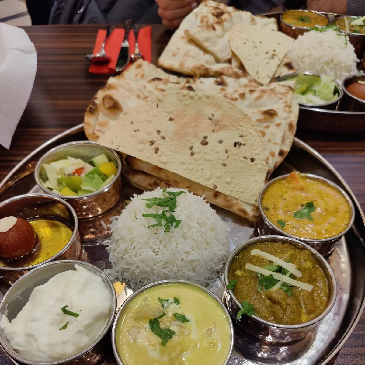 Vegetable Thali, Roshni`s Palace Ludwigsburg