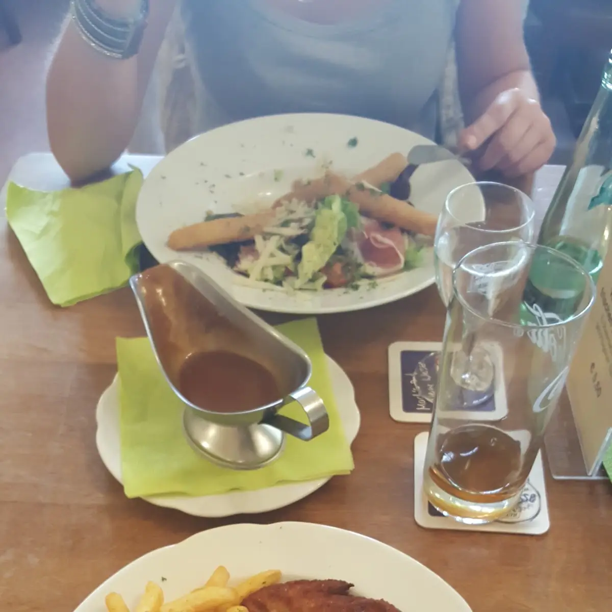 Schnitzel, Shamrock im Historischen Ratskeller zu Dessau