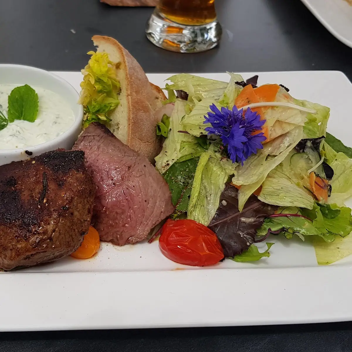 Lammsteak, Gasthof Fronberg