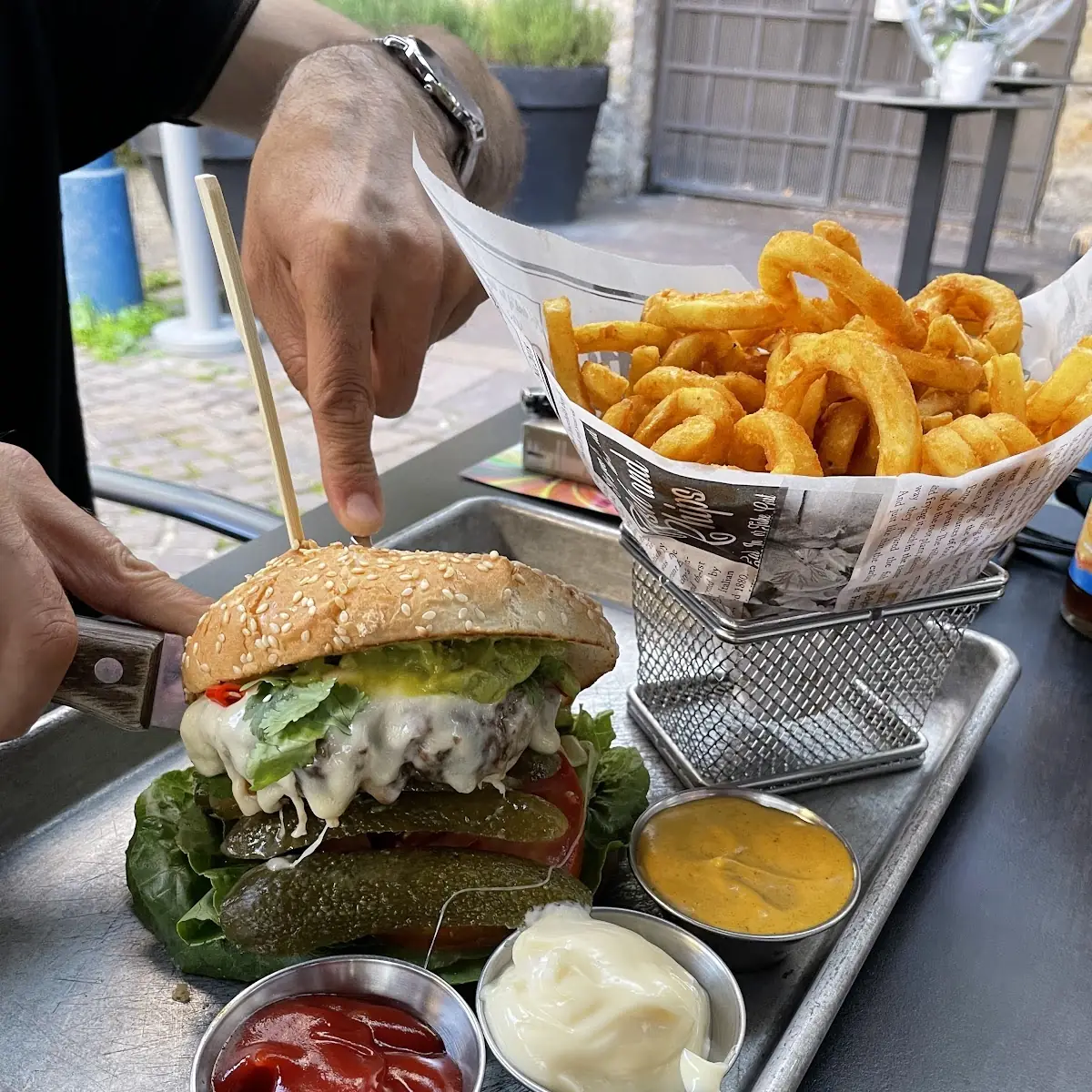 Chilliburger, Cafe Bar Sachsenheimer