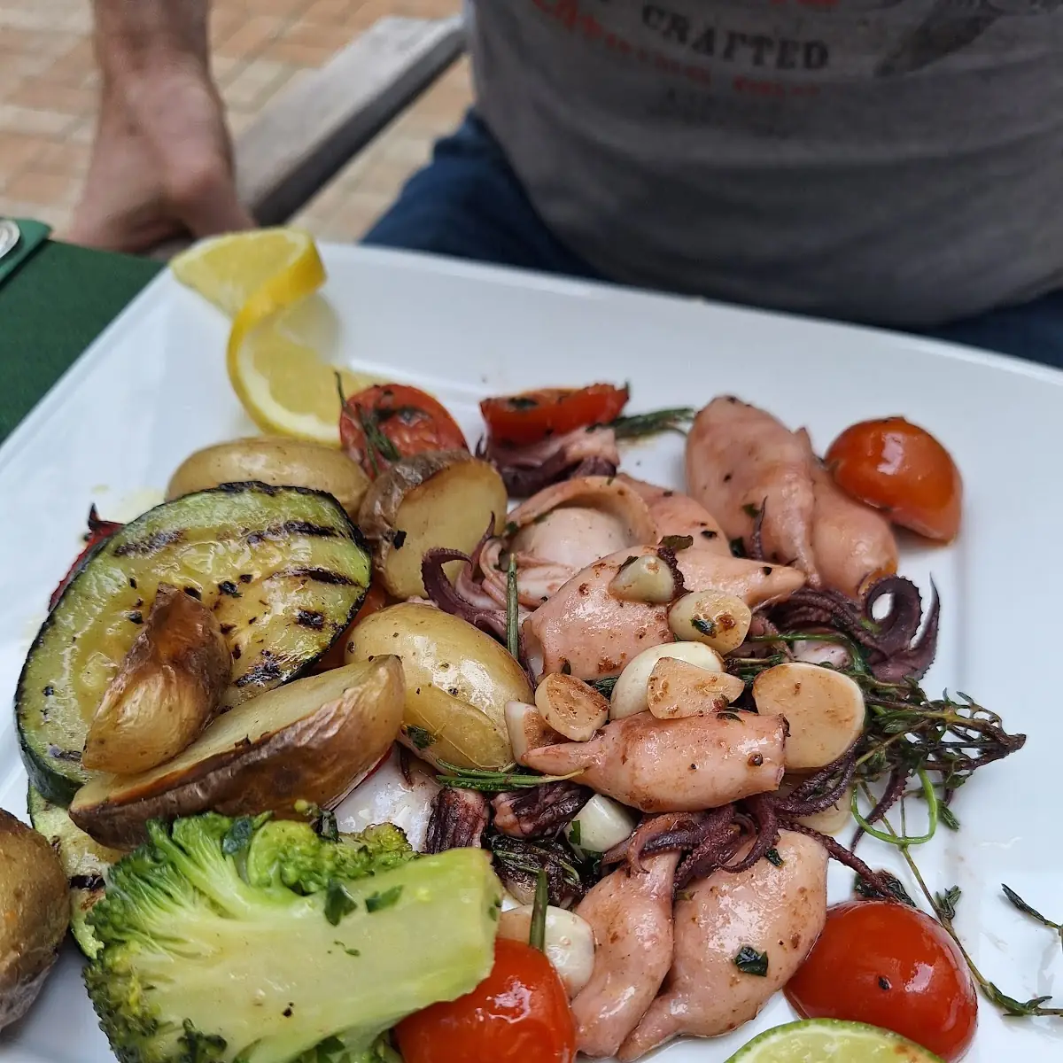 Gegrillte Octopus