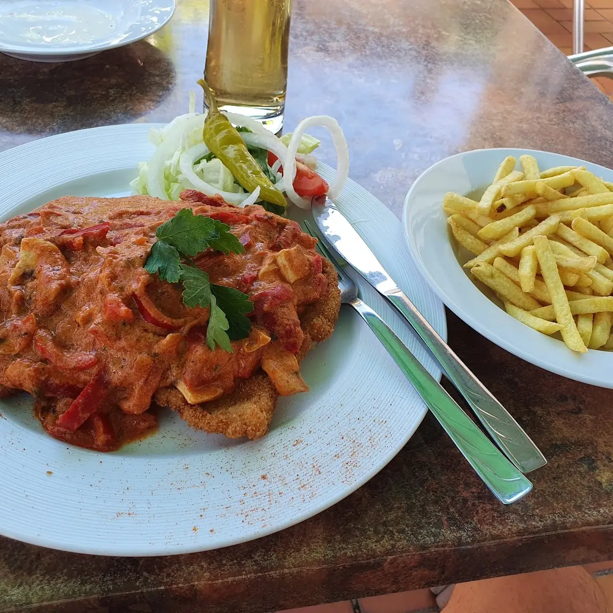 Jägerschnitzel