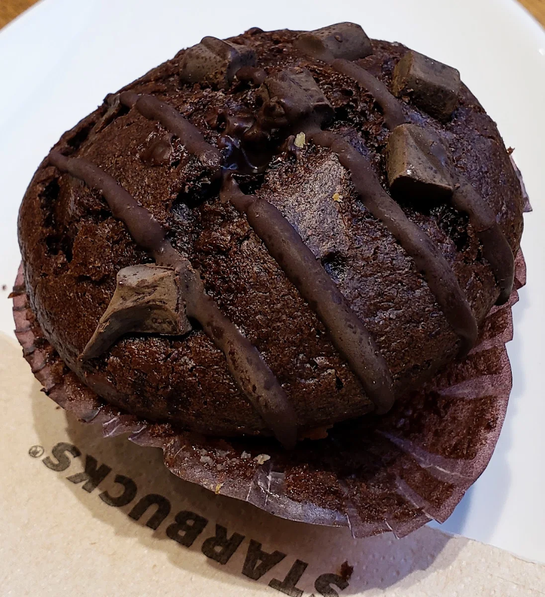 Triple Chocolate Muffin, Starbucks