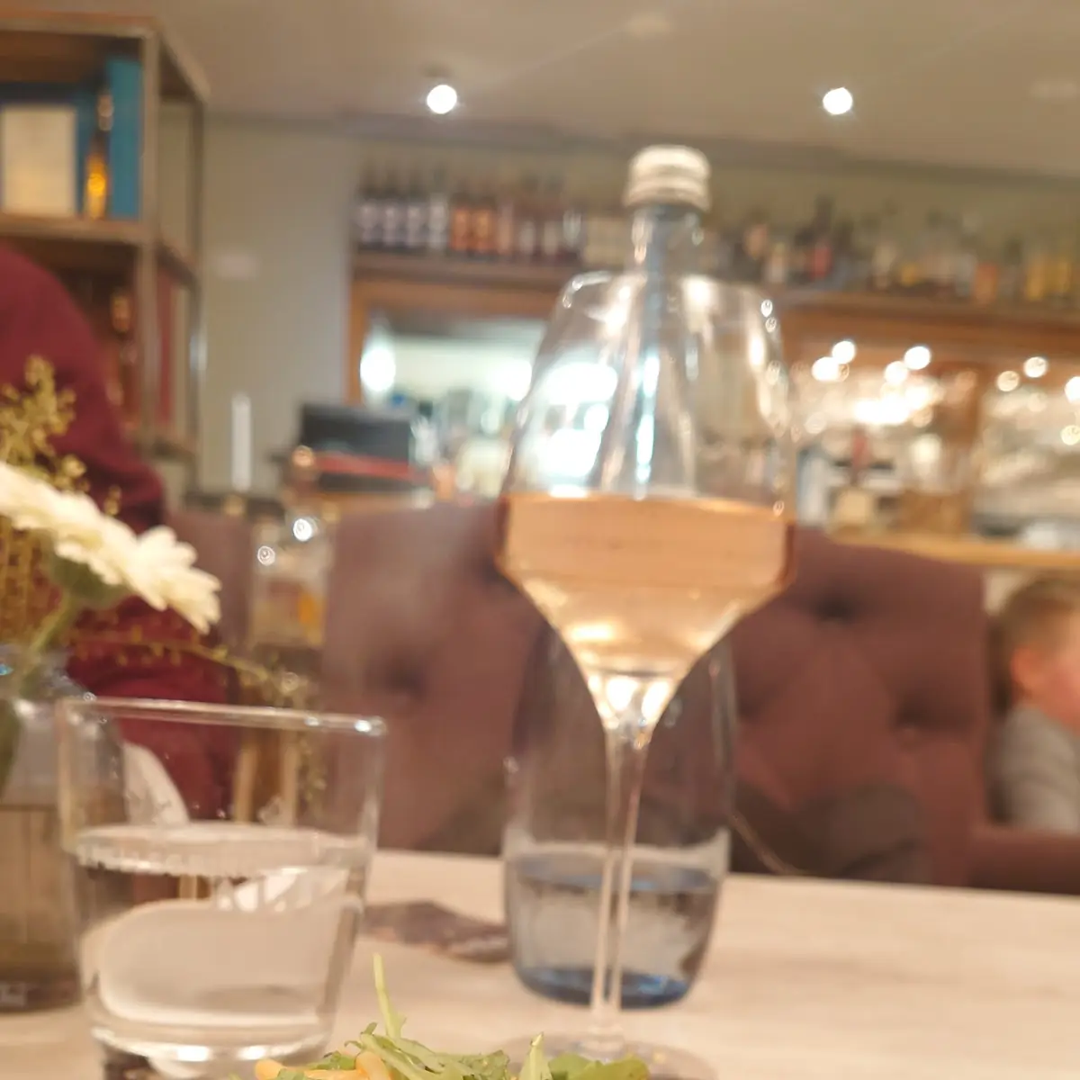 Spaghetti Lachs, Griechisches Restaurant Filoxenia