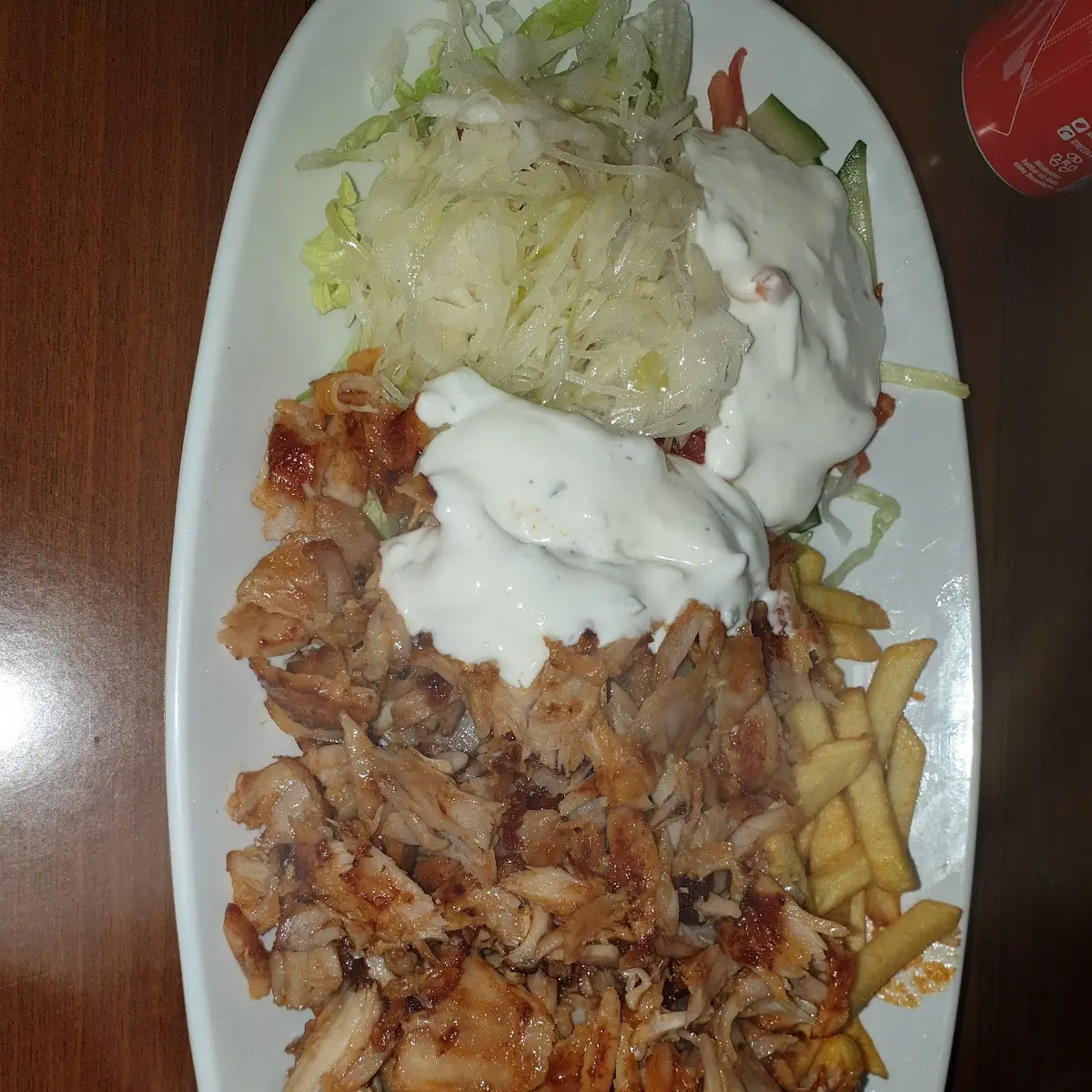 Hähnchendönerteller