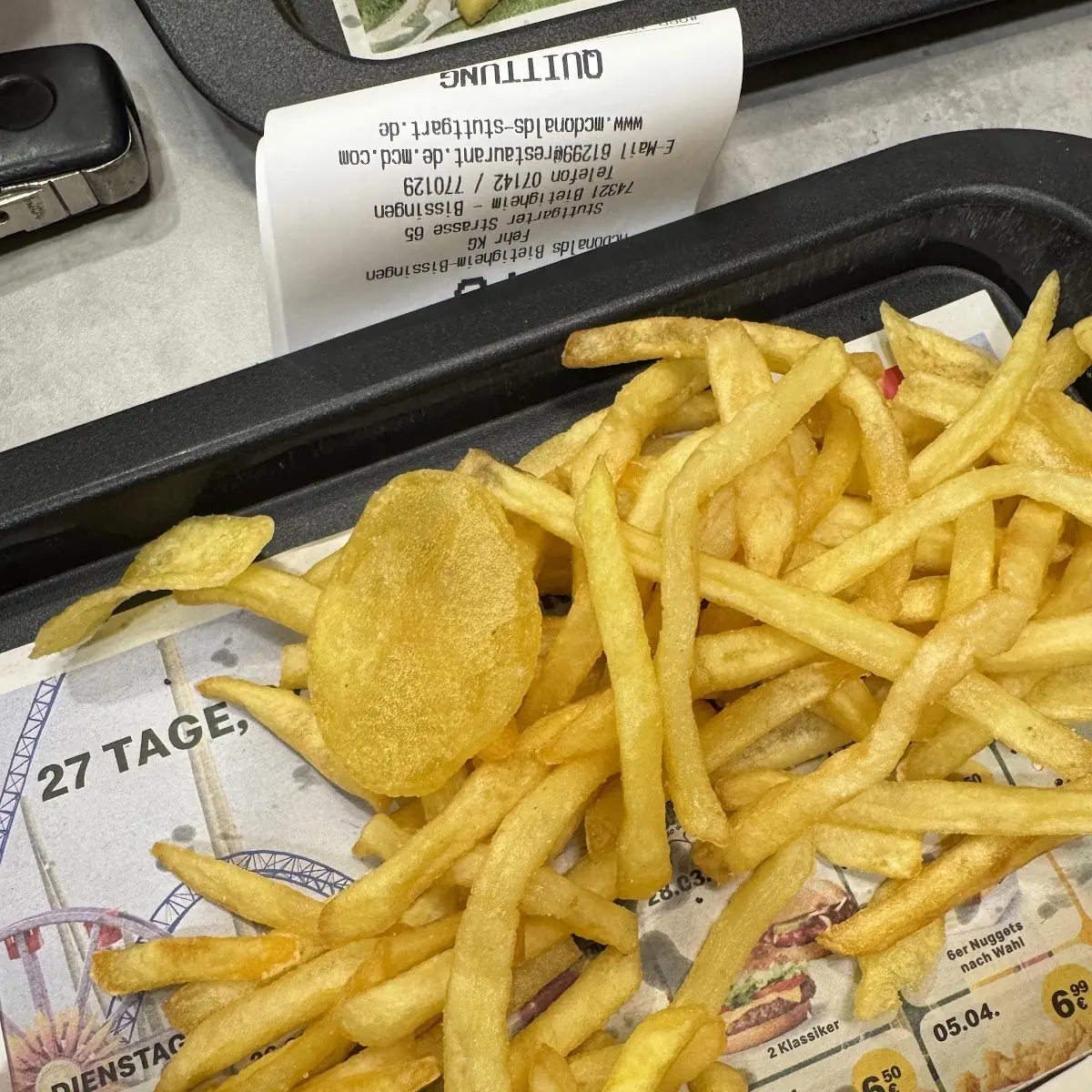 Frites Oder, McDonald's