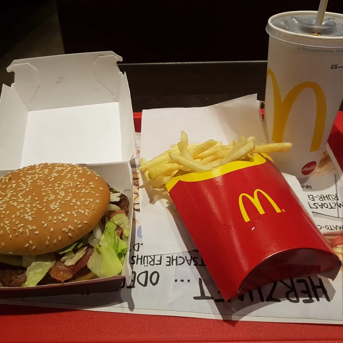 Bigmac Menü