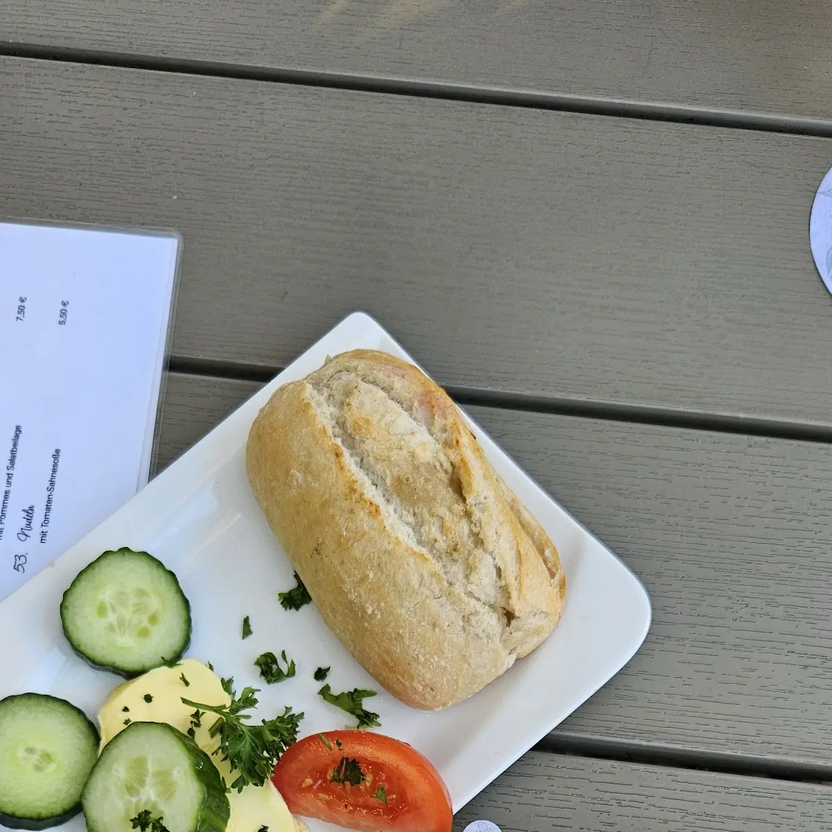 Fischsuppe, Am Kamin