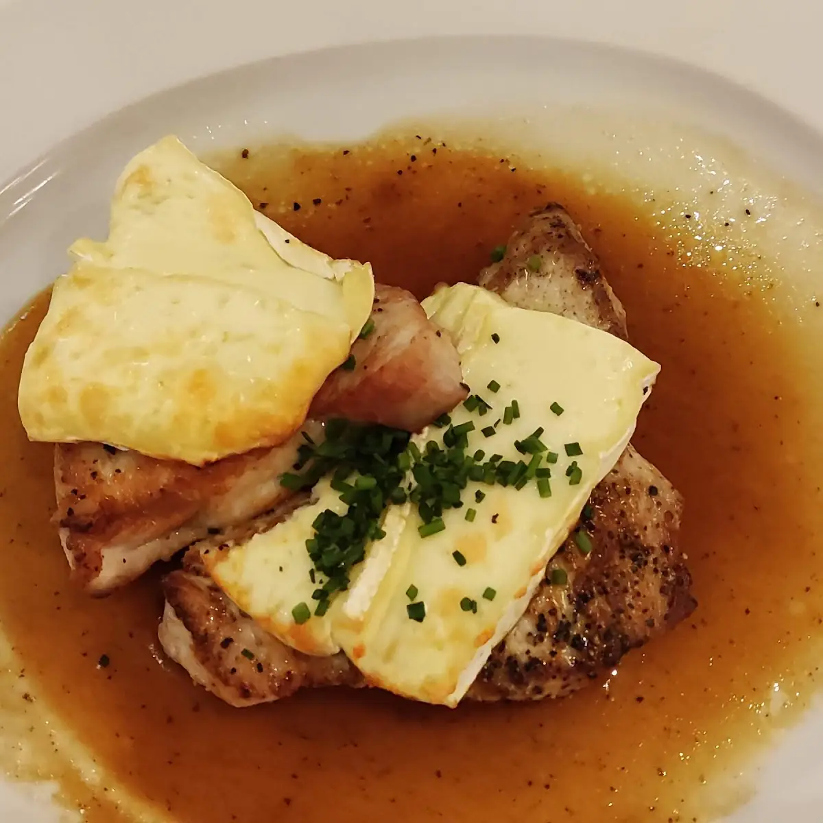 Putensteak Überbacken