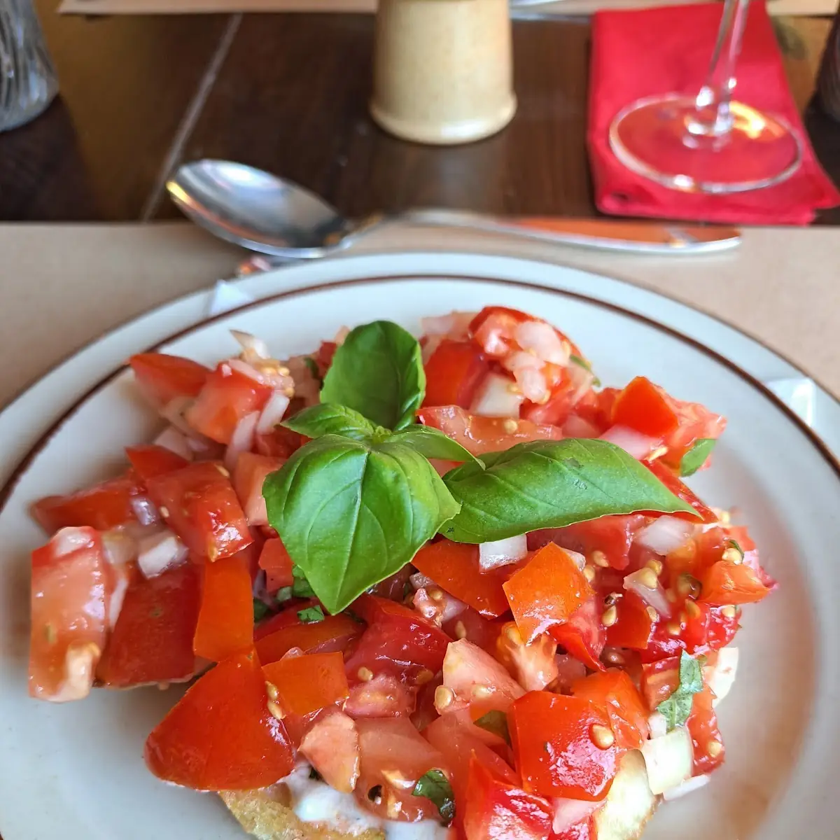 Bruschetta, White Buffalo