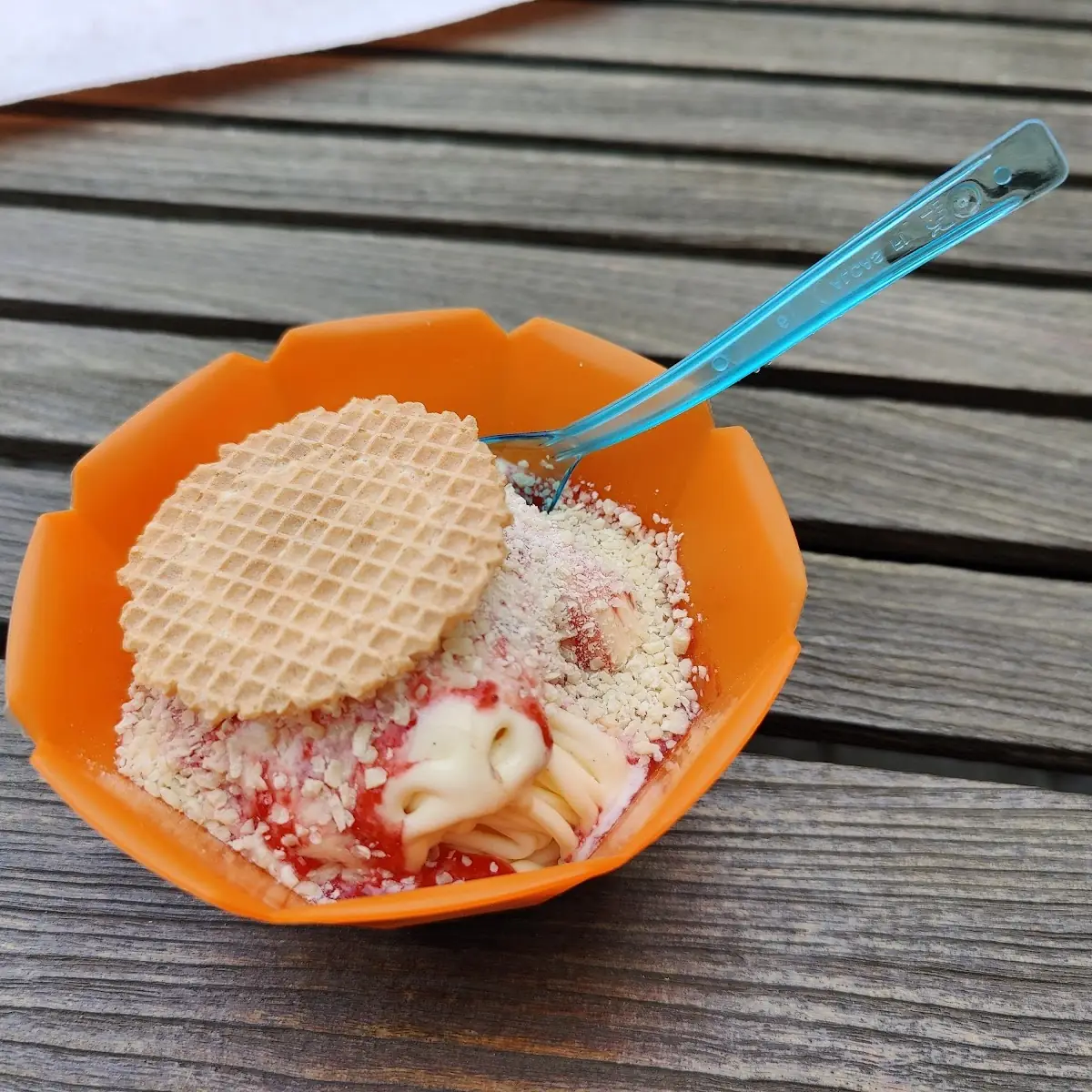 Spaghetti-eis