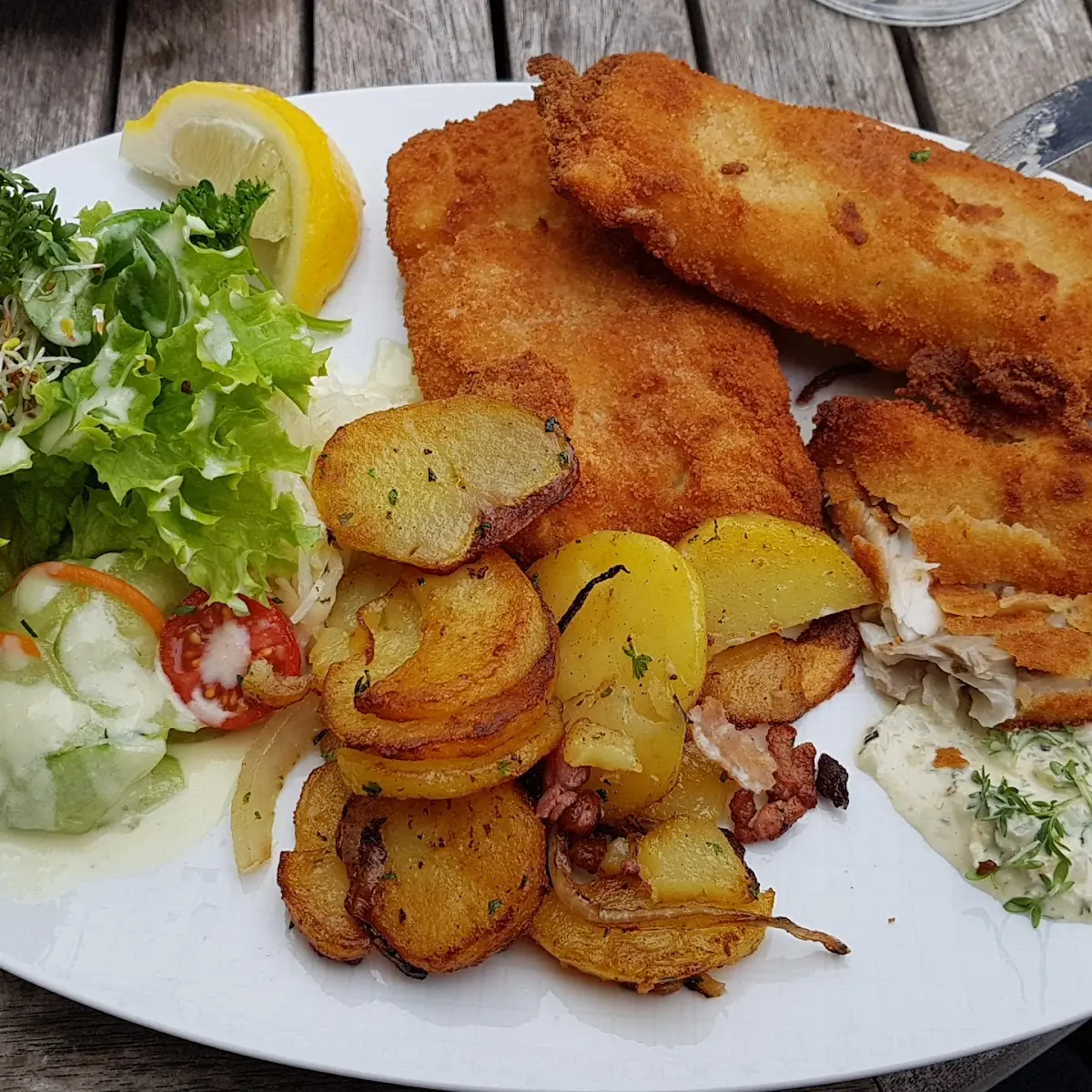 Backfisch, Restaurant Kleine Küchenkate