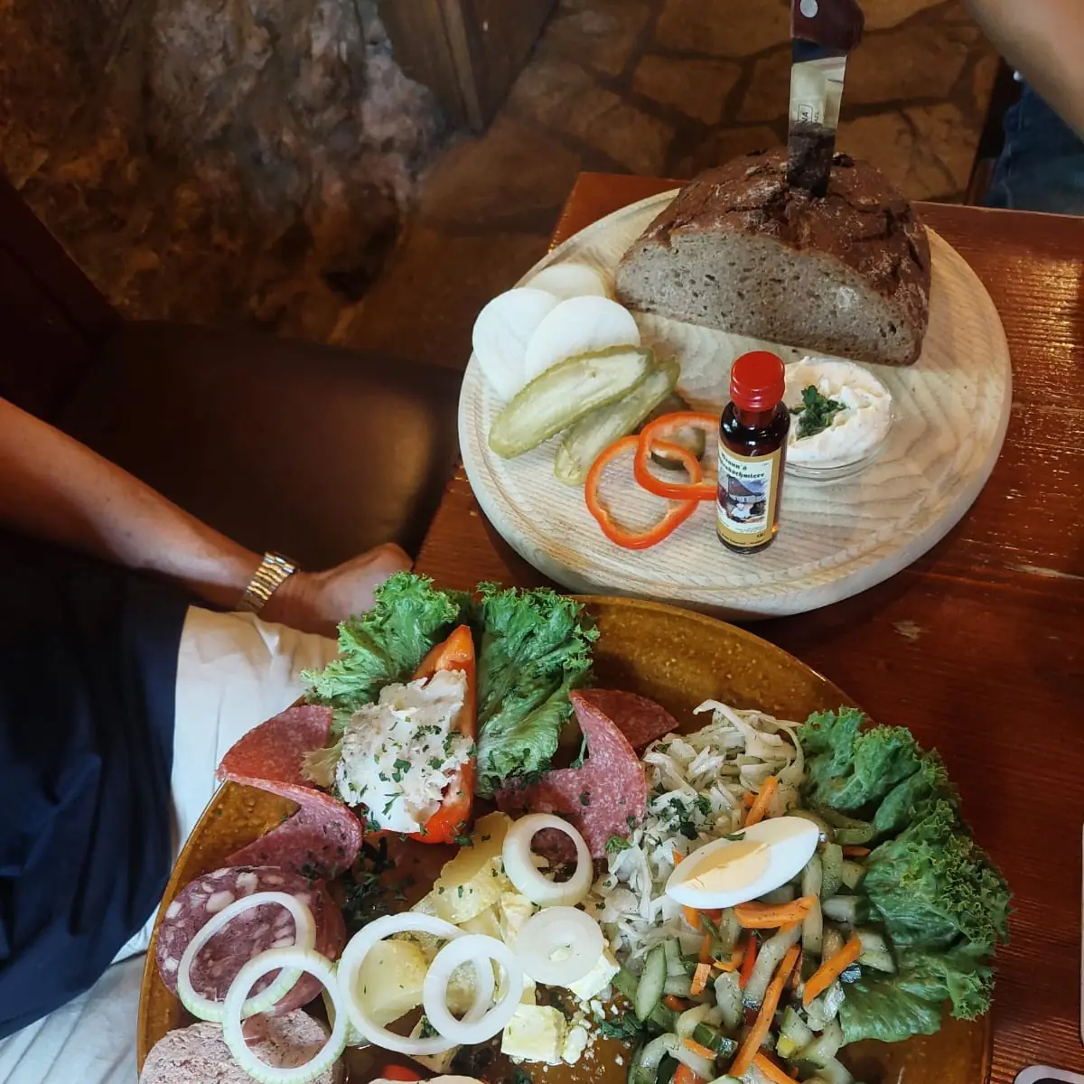 Leinölditschteller