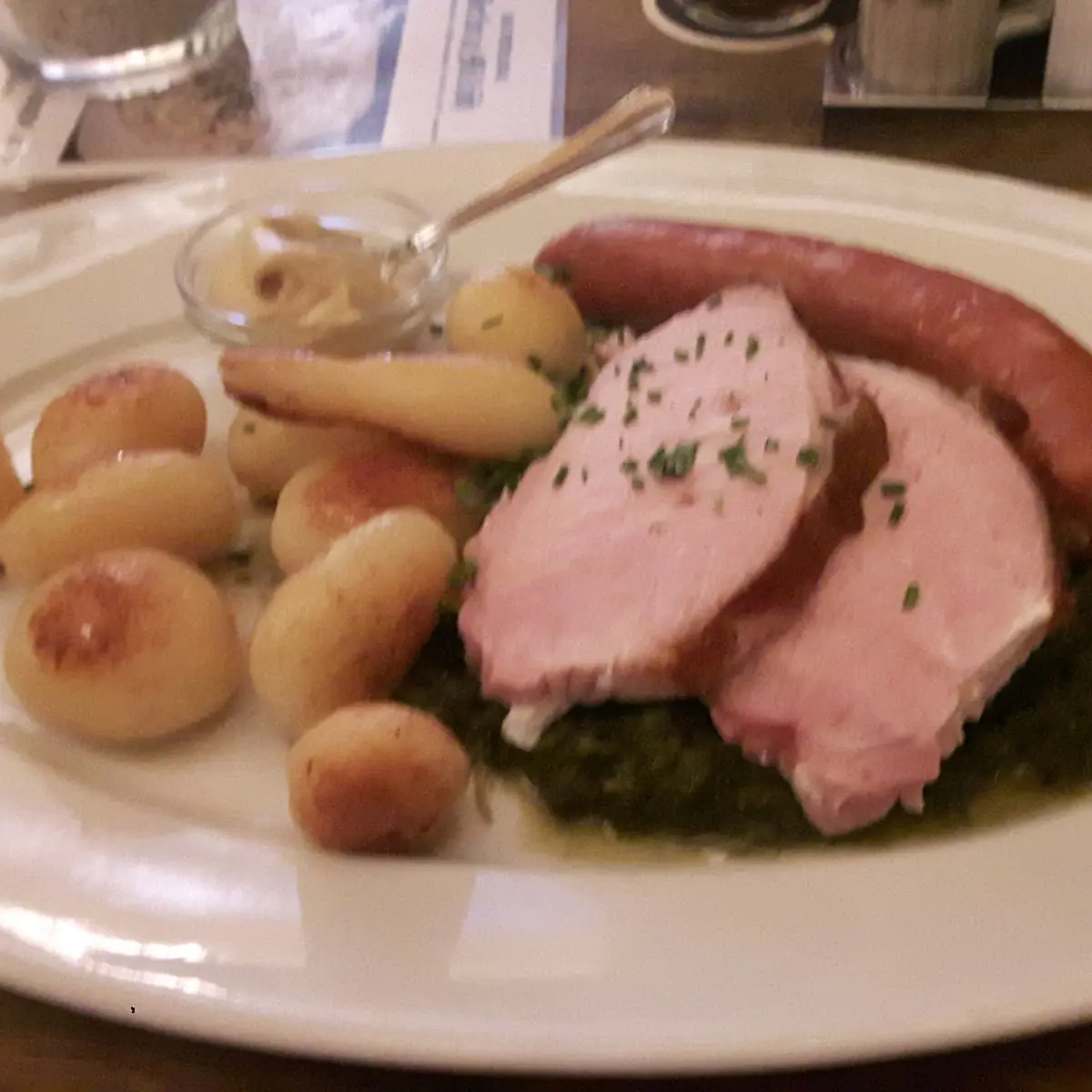 Grünkohlplatte