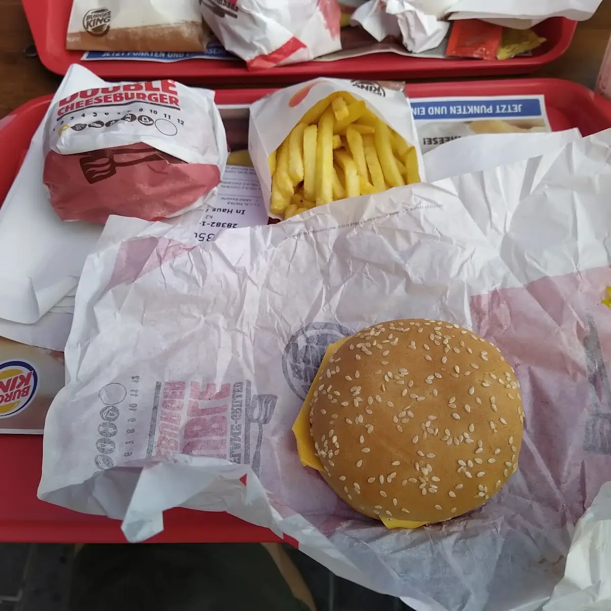 Double Cheeseburger, Burger King Ingolstadt