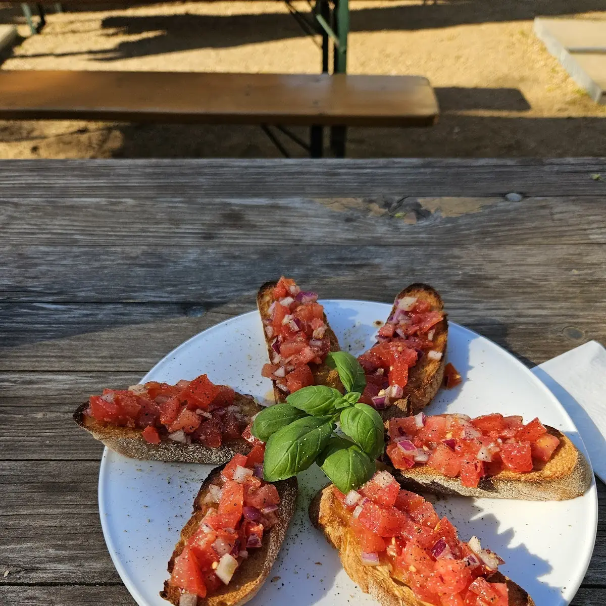 Bruschetta, Wannseeterrassen Berlin