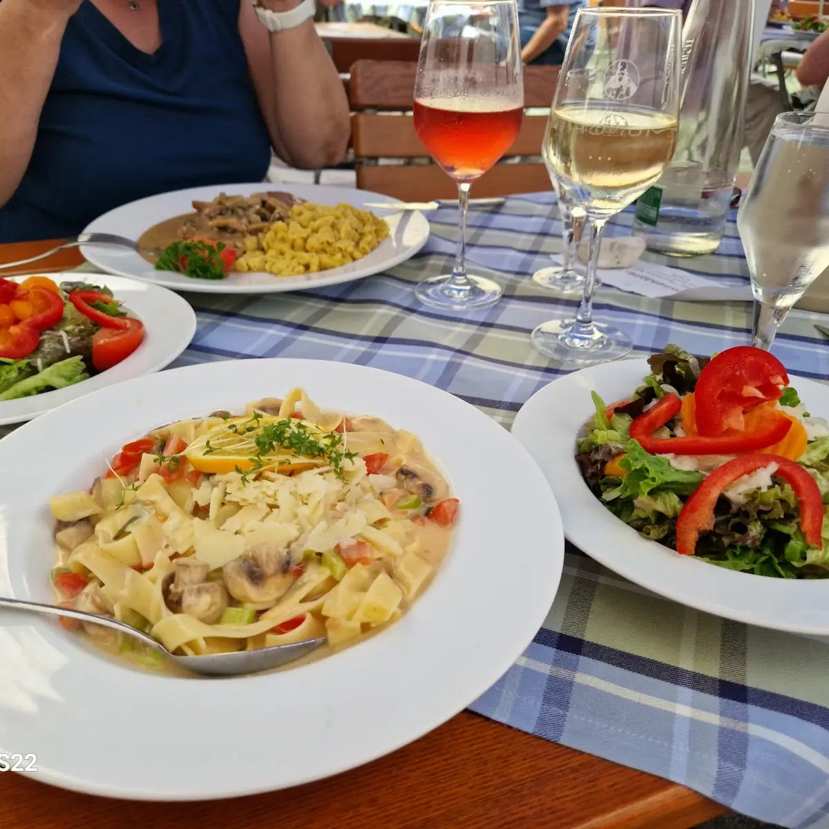 Weinnudeln, Gasthof zum Schwan