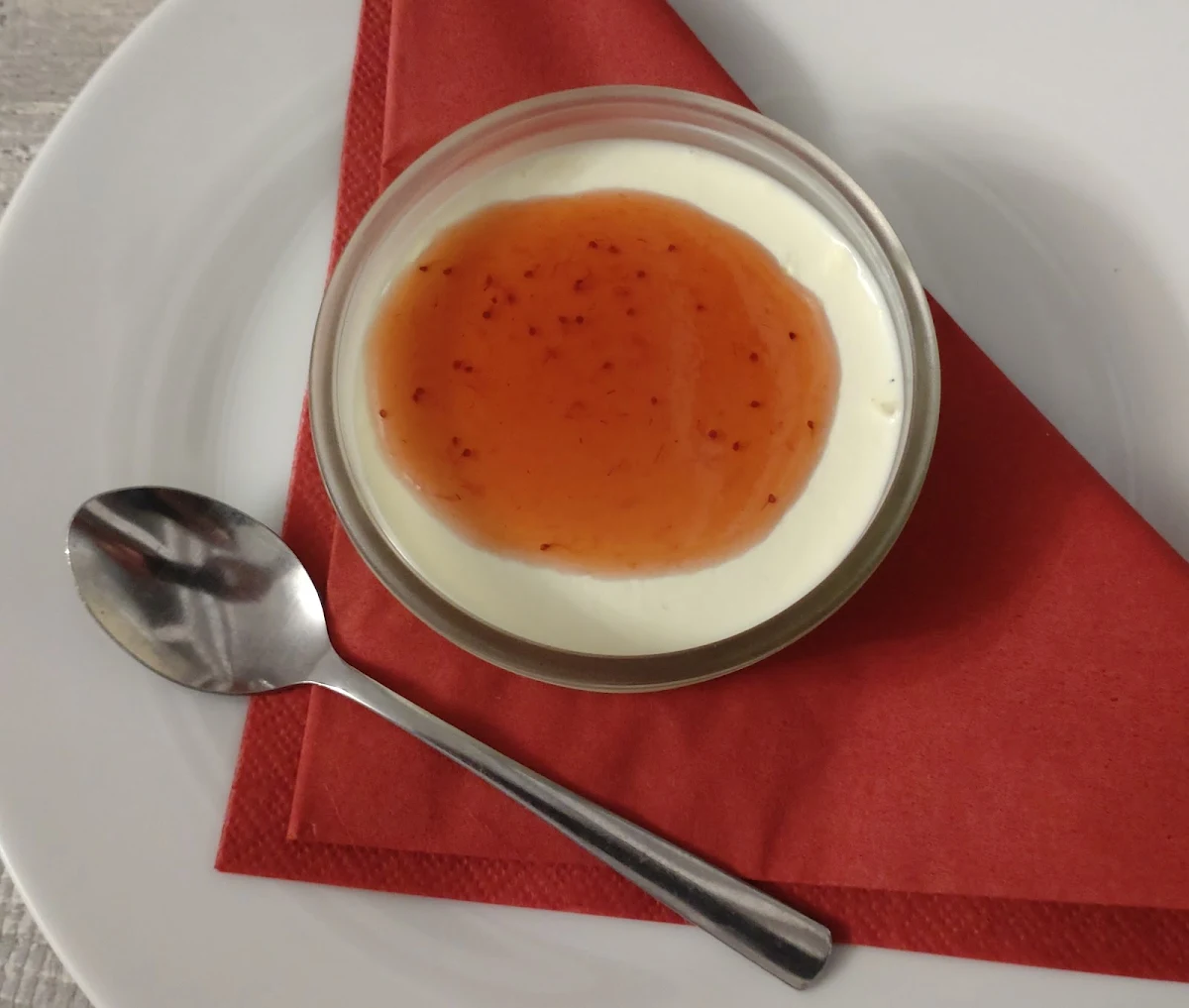 Pannacotta, Restaurant Zum Weinberg