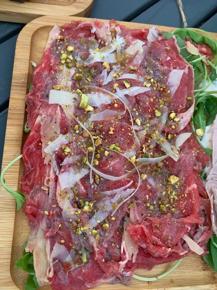 Rindercarpaccio, Restaurant Zum Weinberg
