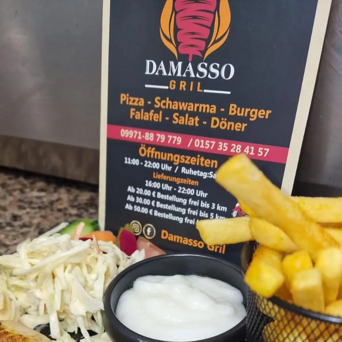 Schaurma, Damasso Gril