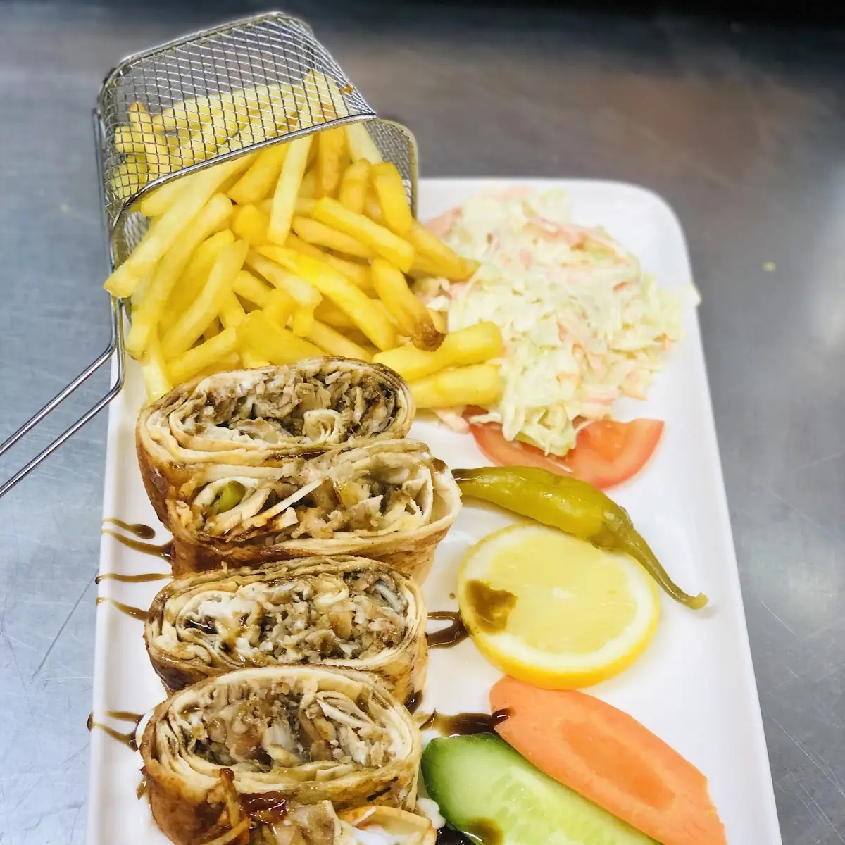 Shawarma Teller, Damasso Gril