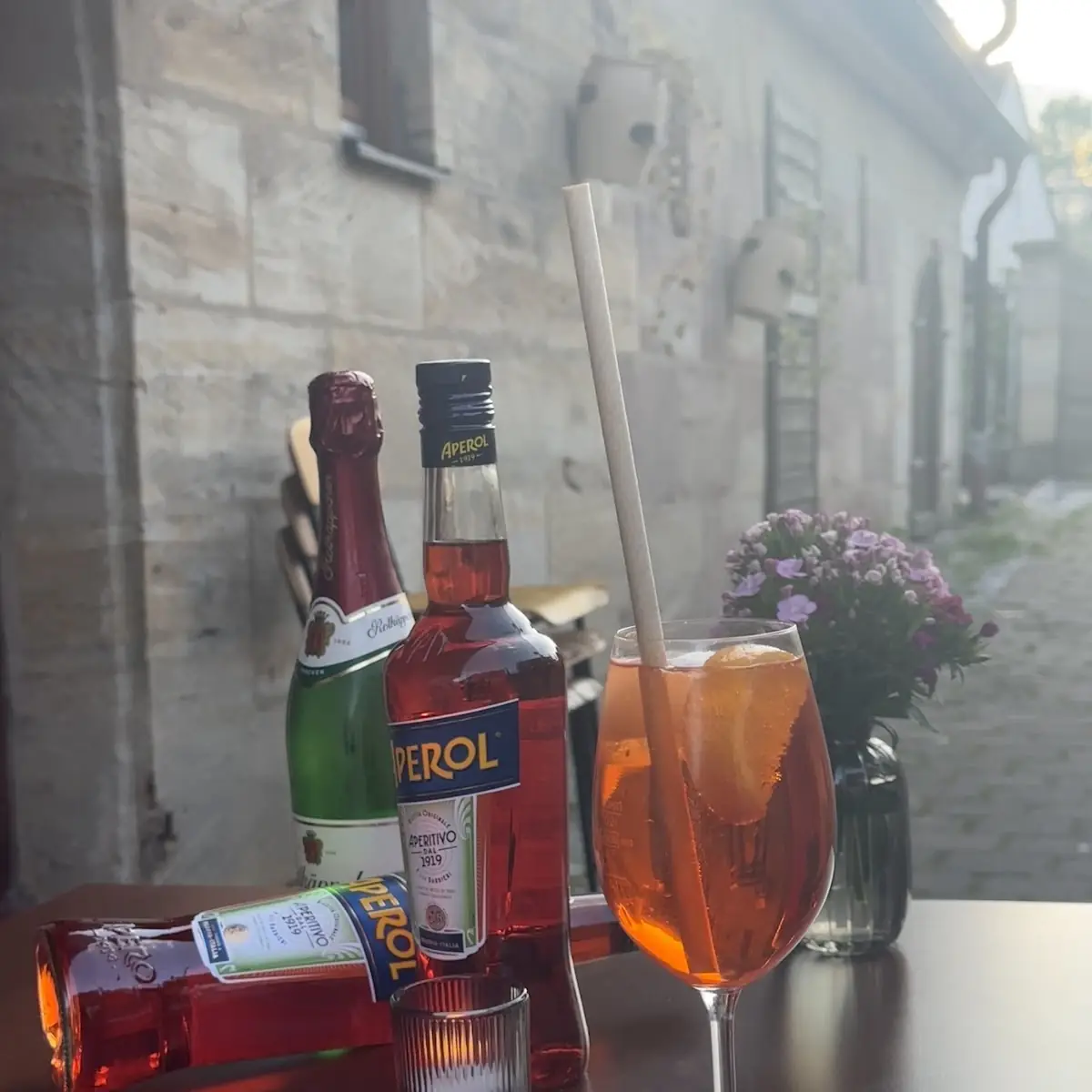 Aperol Spritz, Café Scheunenwerk