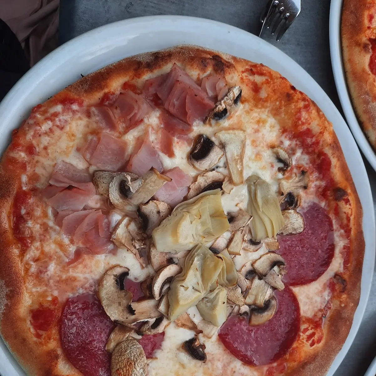 Frischen Champignons