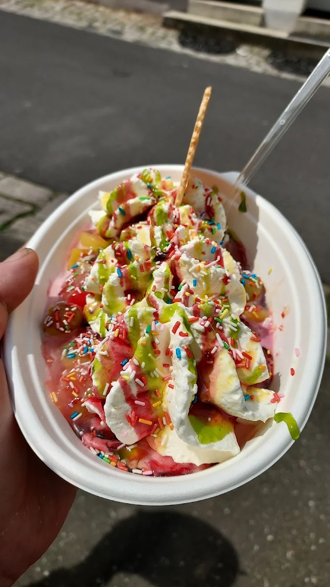 Regenbogen Eis