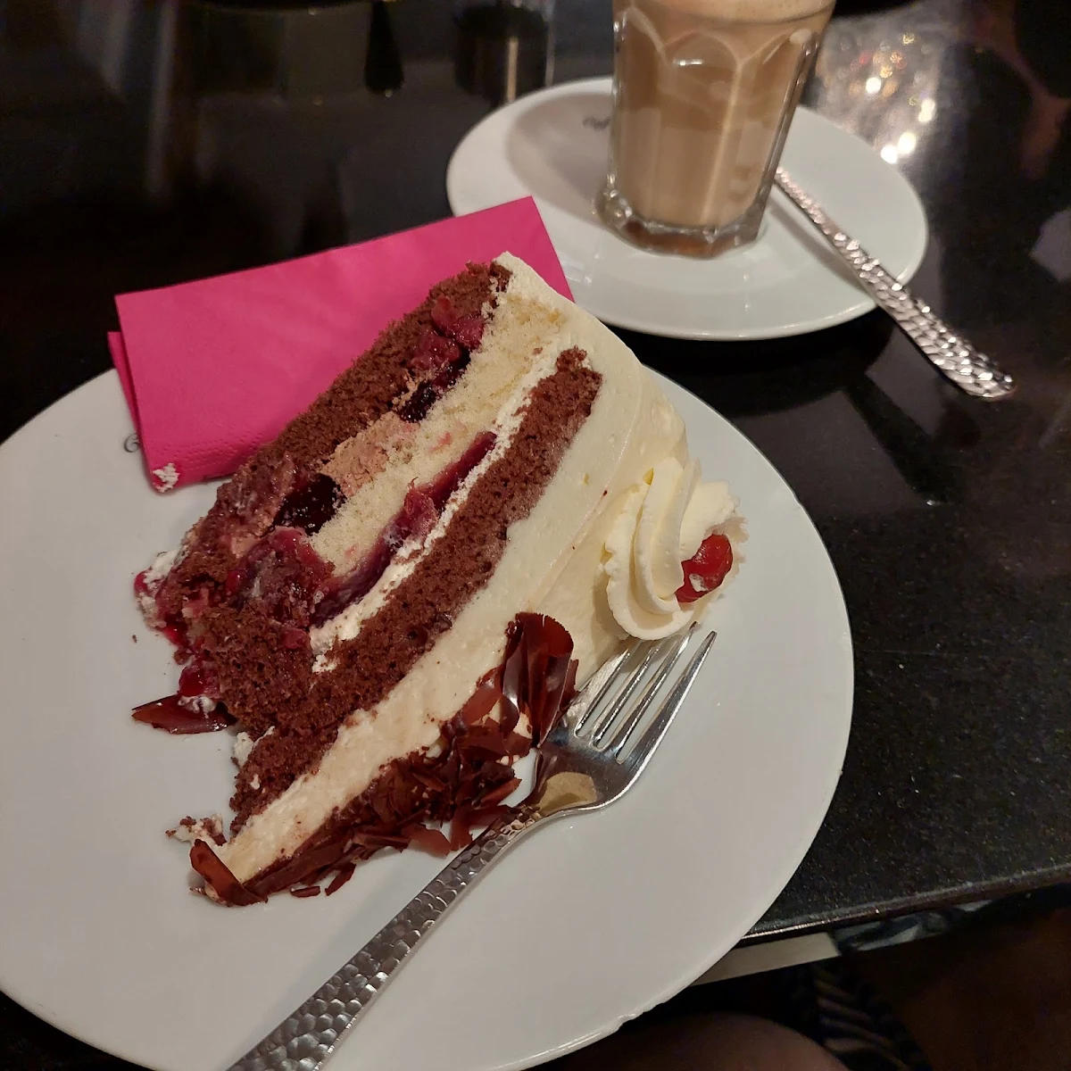 Schokolade Kuchen, Café Belstner