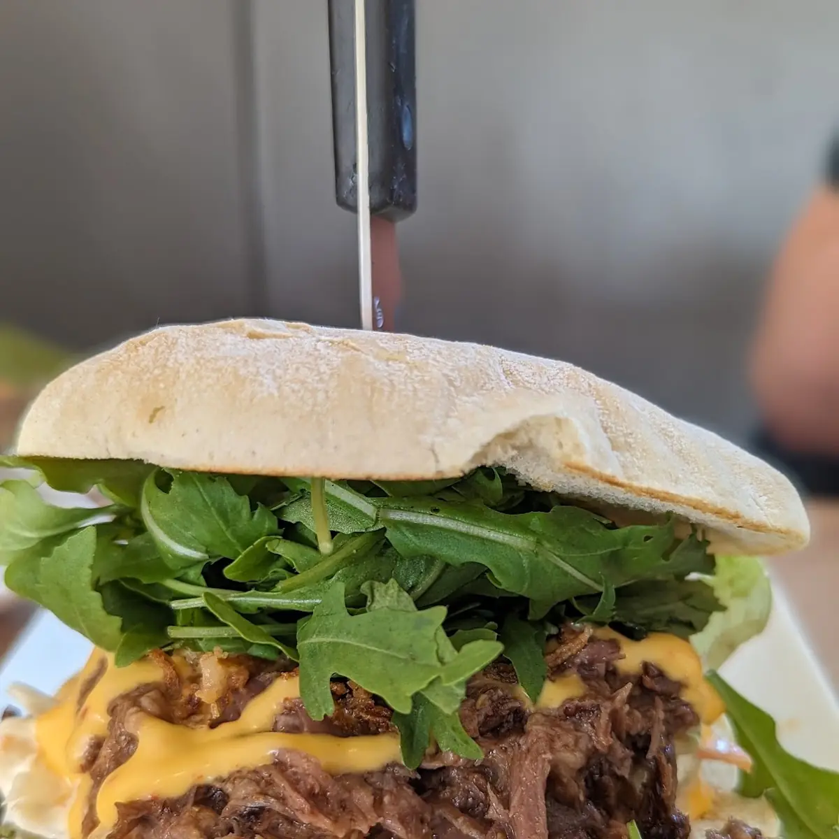Pulled Beef Burger