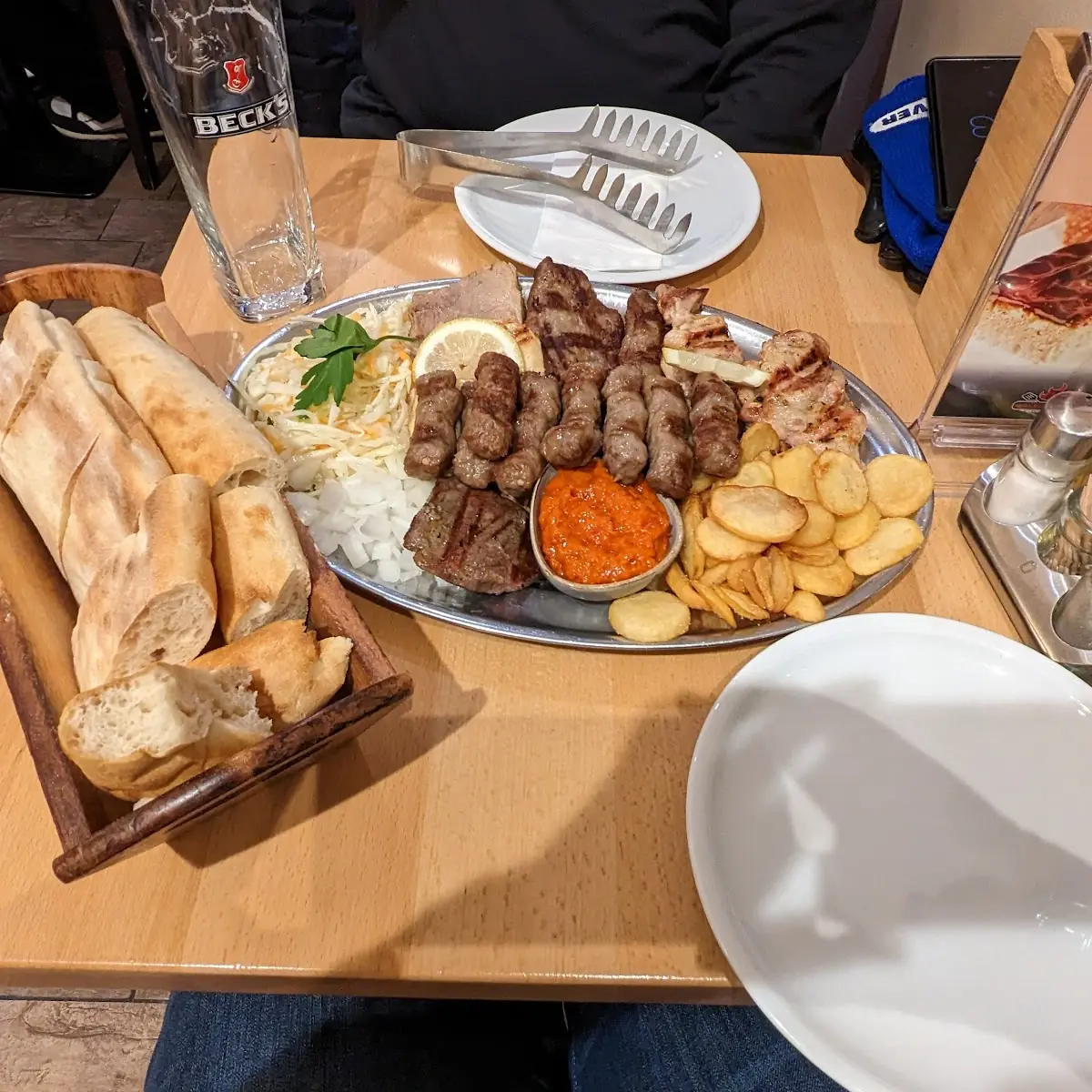 Sampler Platter, Balkan Food Frankfurt