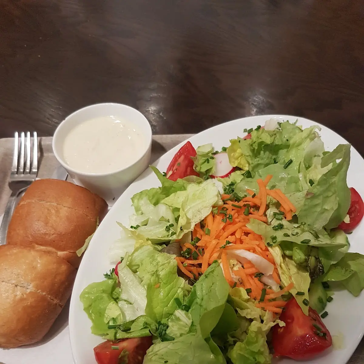 Salatteller, Baguettski