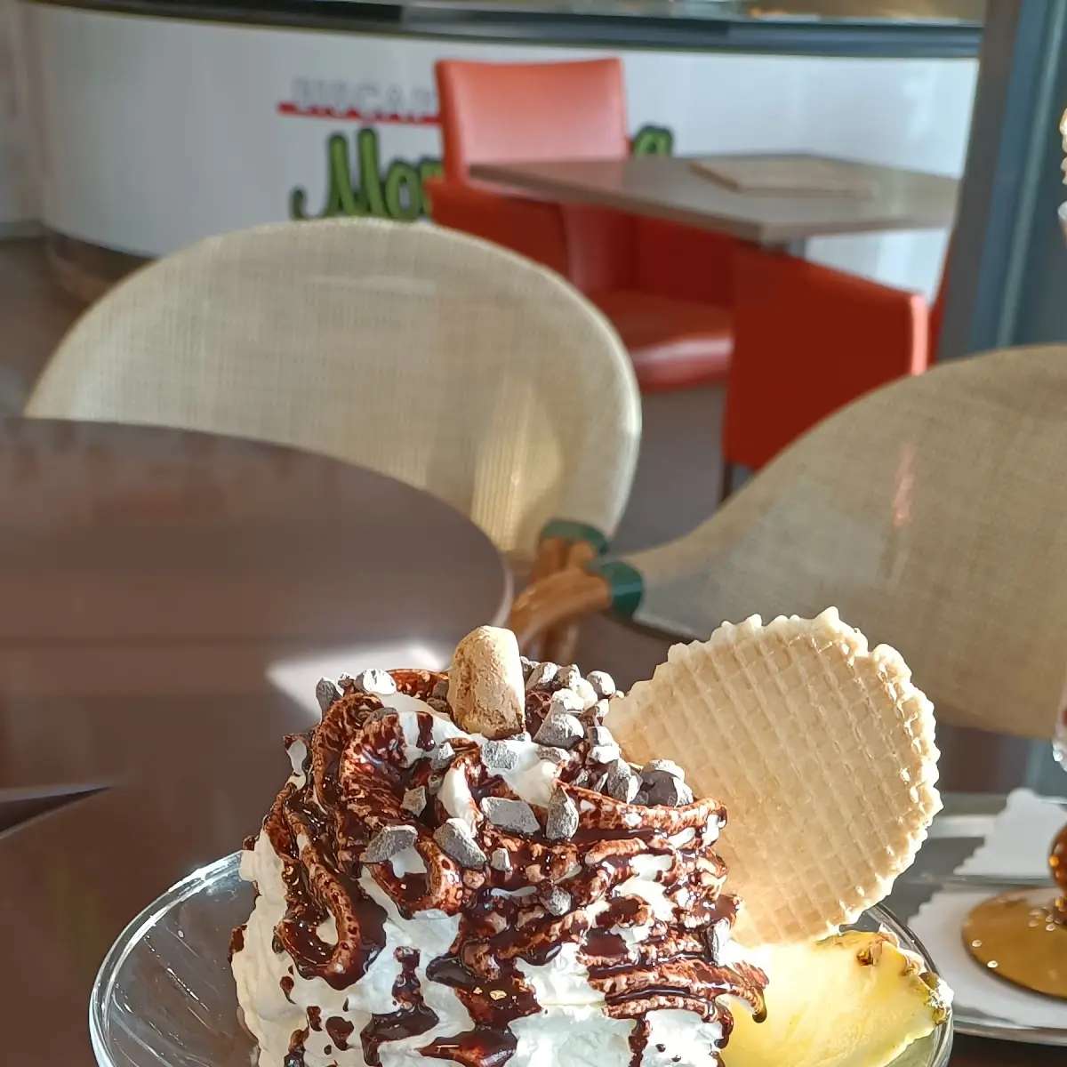 Stracciatella Becher