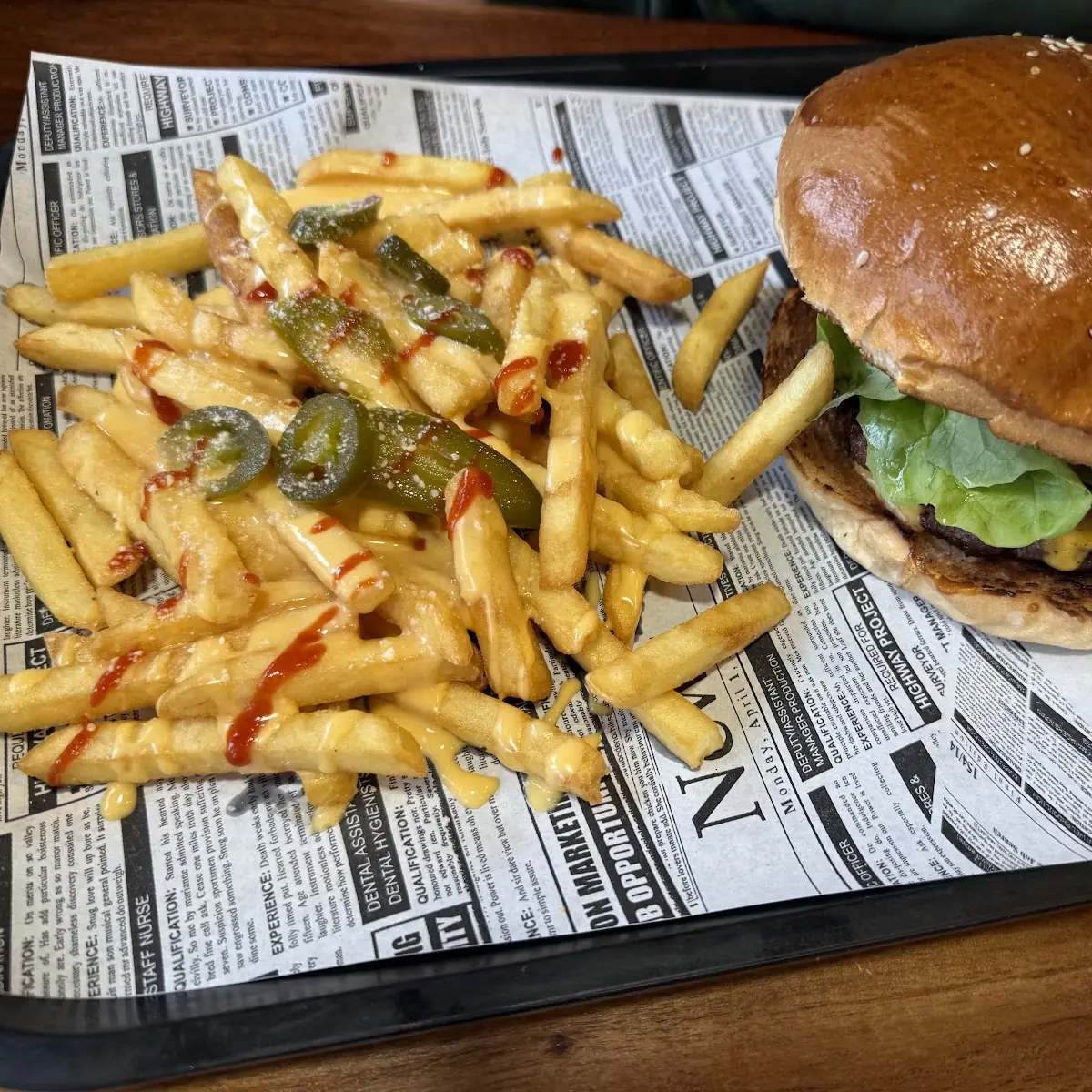 Chilli Cheese Pommes