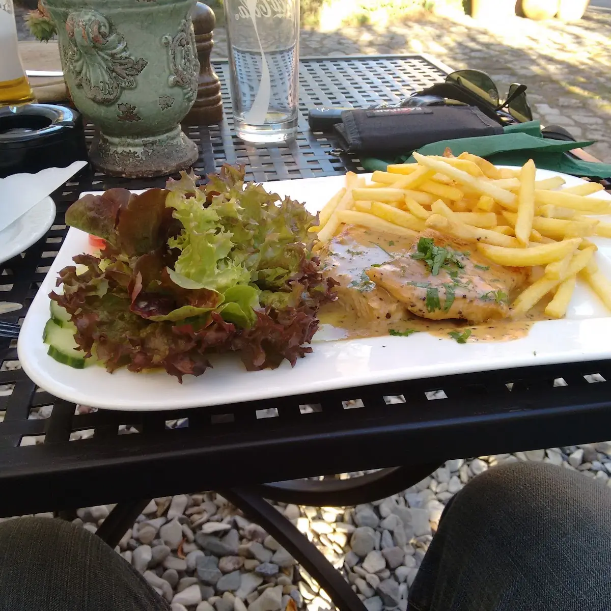 Putenbrust Mit Pfeffersauce