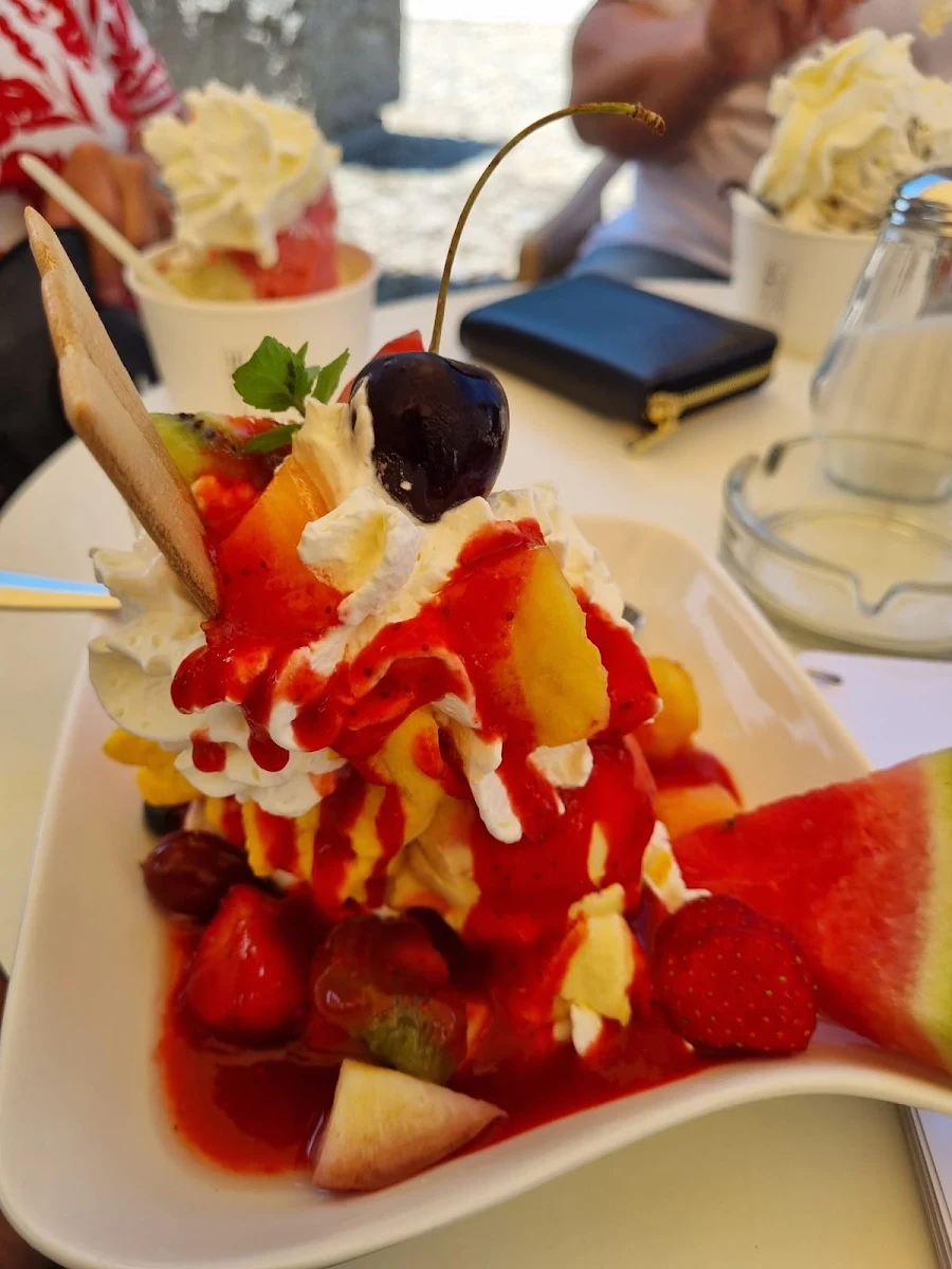 Spaghetti Eis, Café Marquart