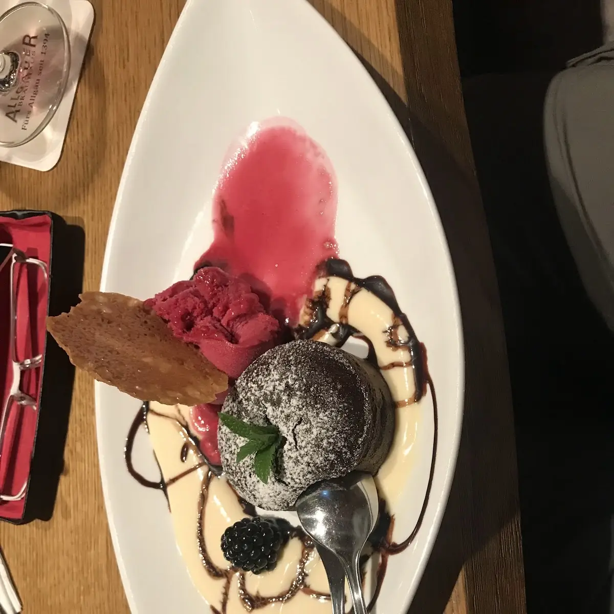 Schokosouflé