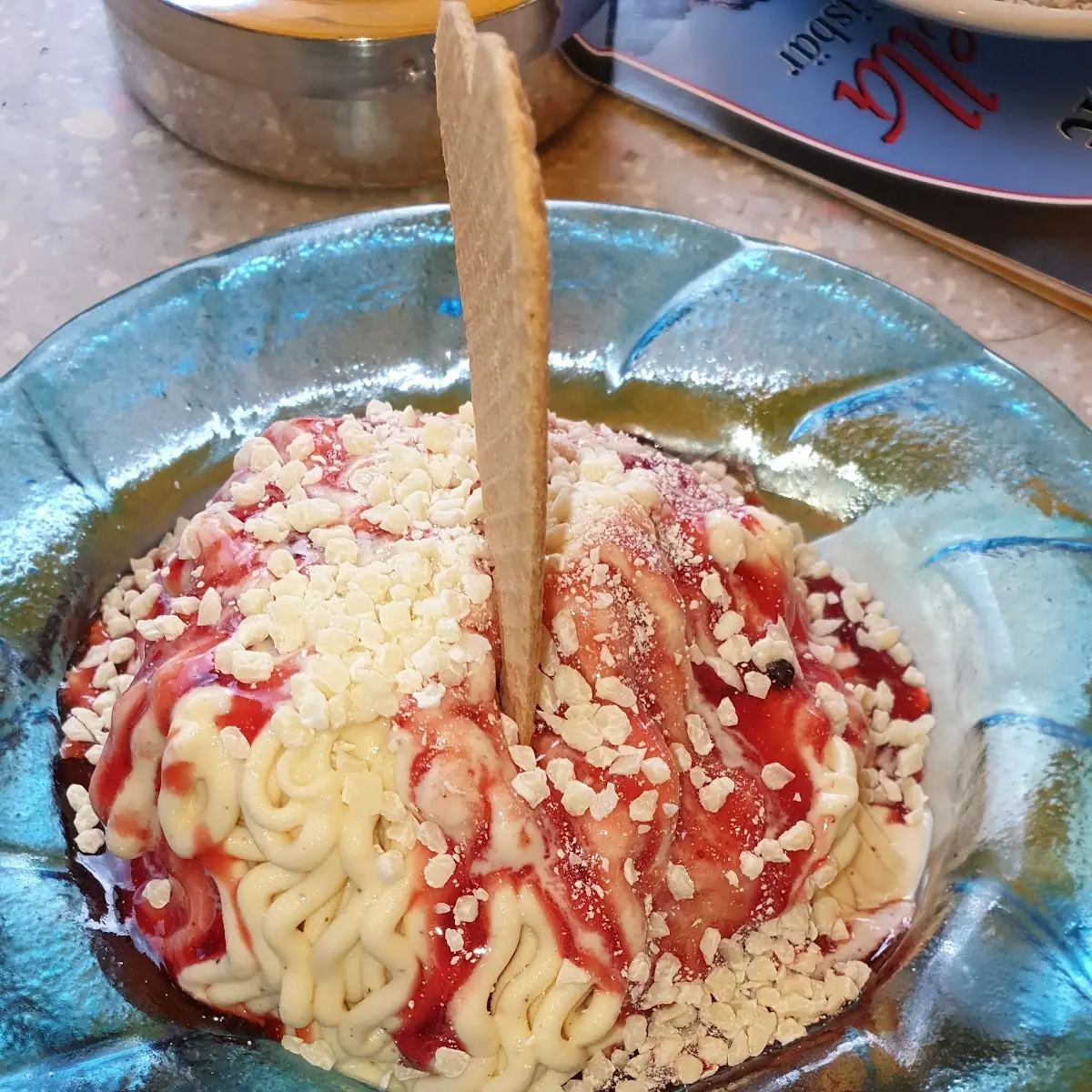 Spaghetti Eis