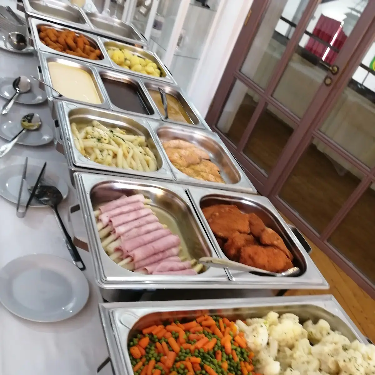Spargel Buffet