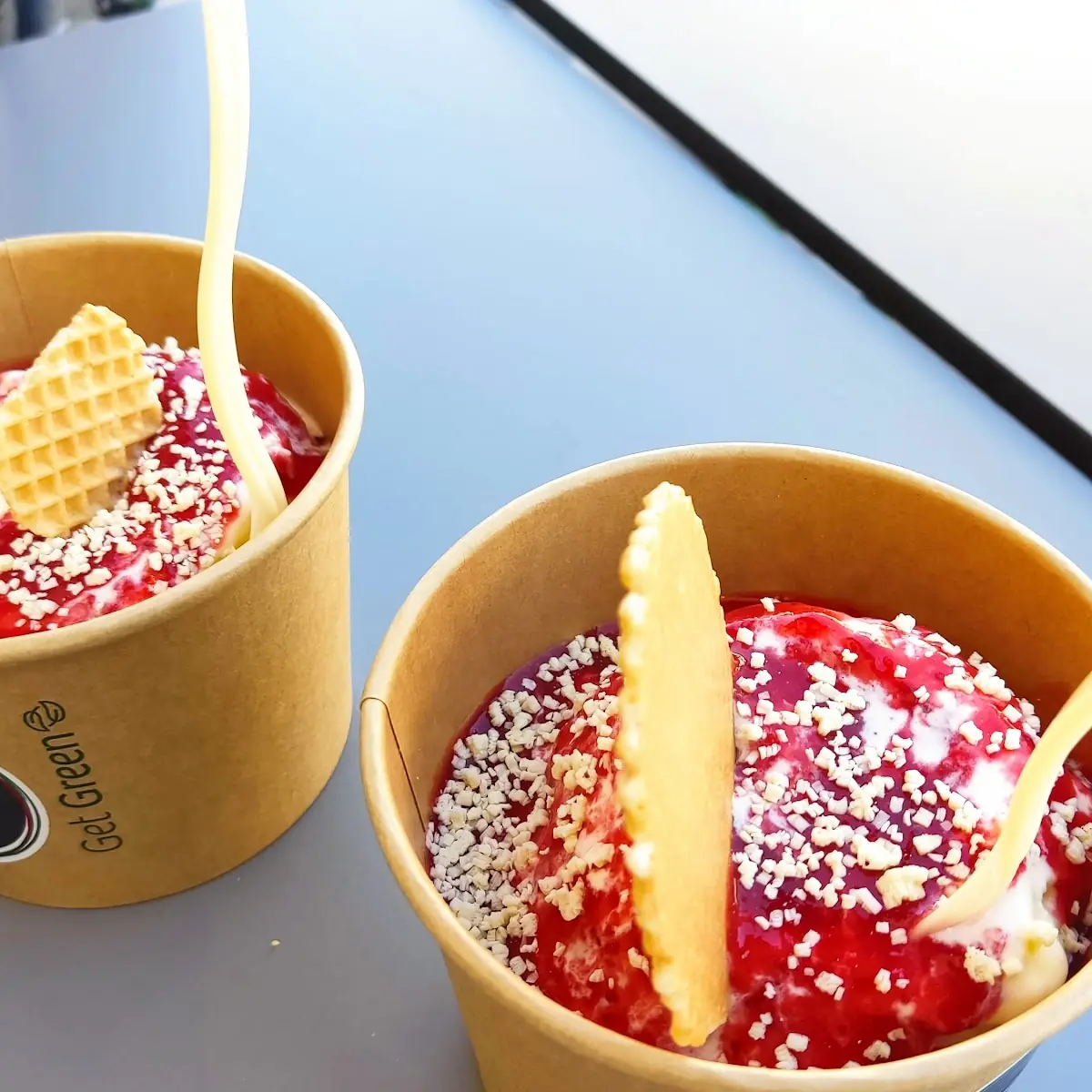 Spaghetti Eis