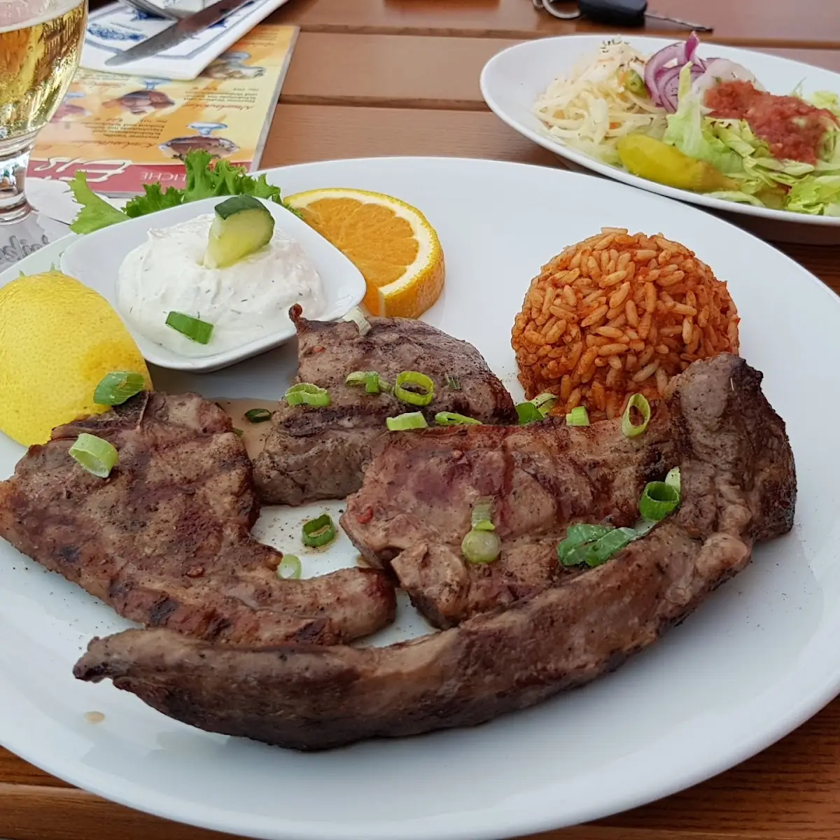 Lammteller, Restaurant EL GRECO