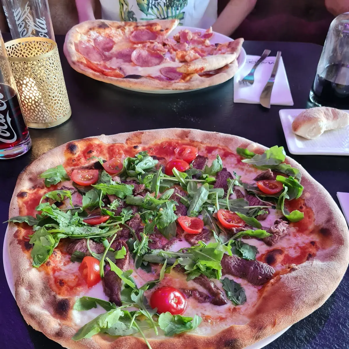 Pizza Parma Mit Rucola