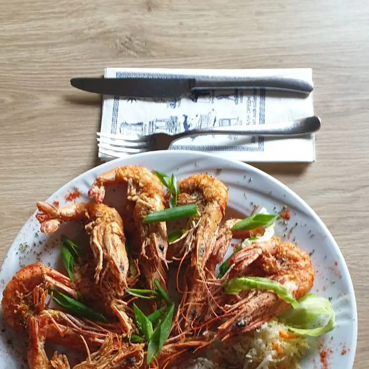 Scampi, SIRTAKI • Griechisches Restaurant