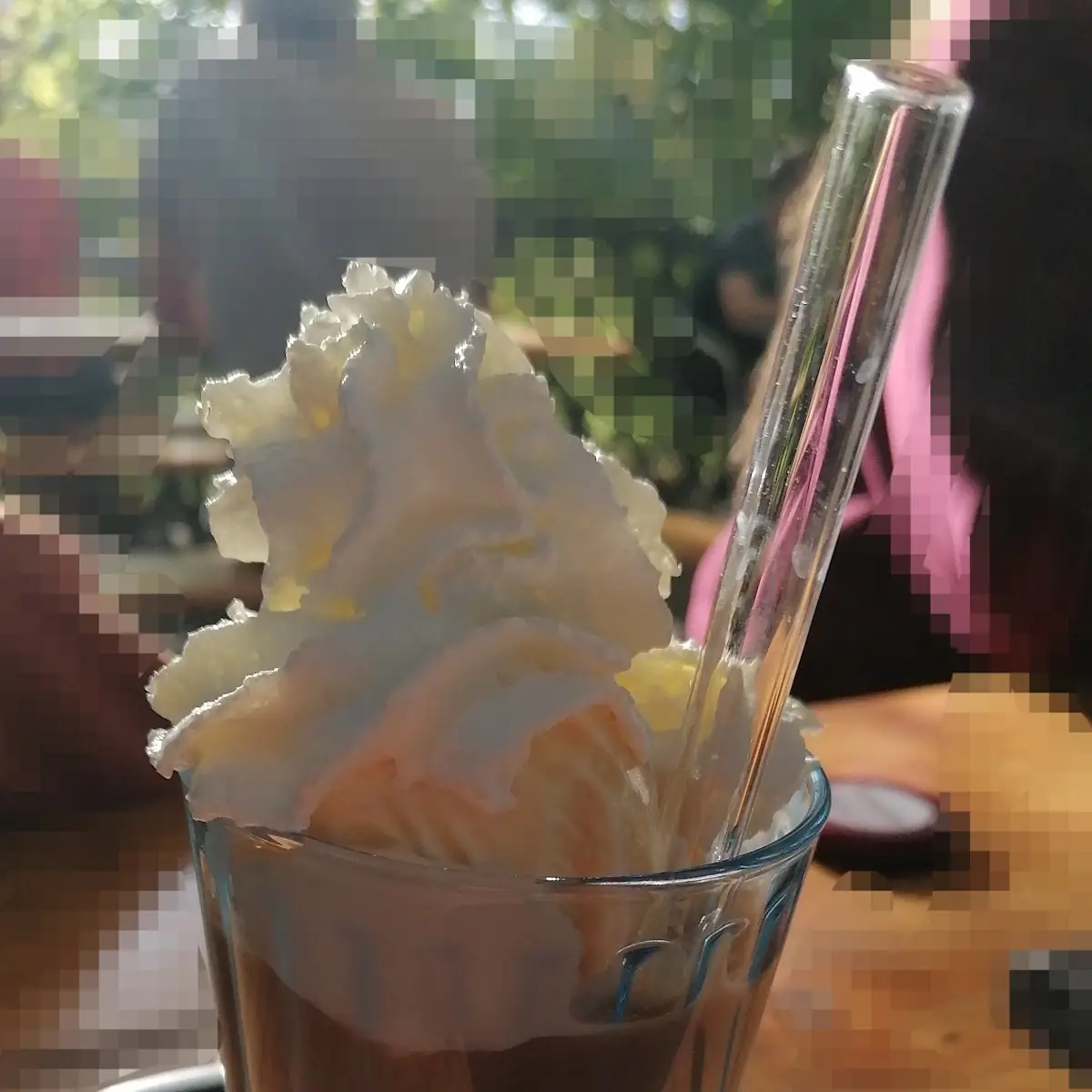 Eiskaffee, Ständle am alten Bahnhof