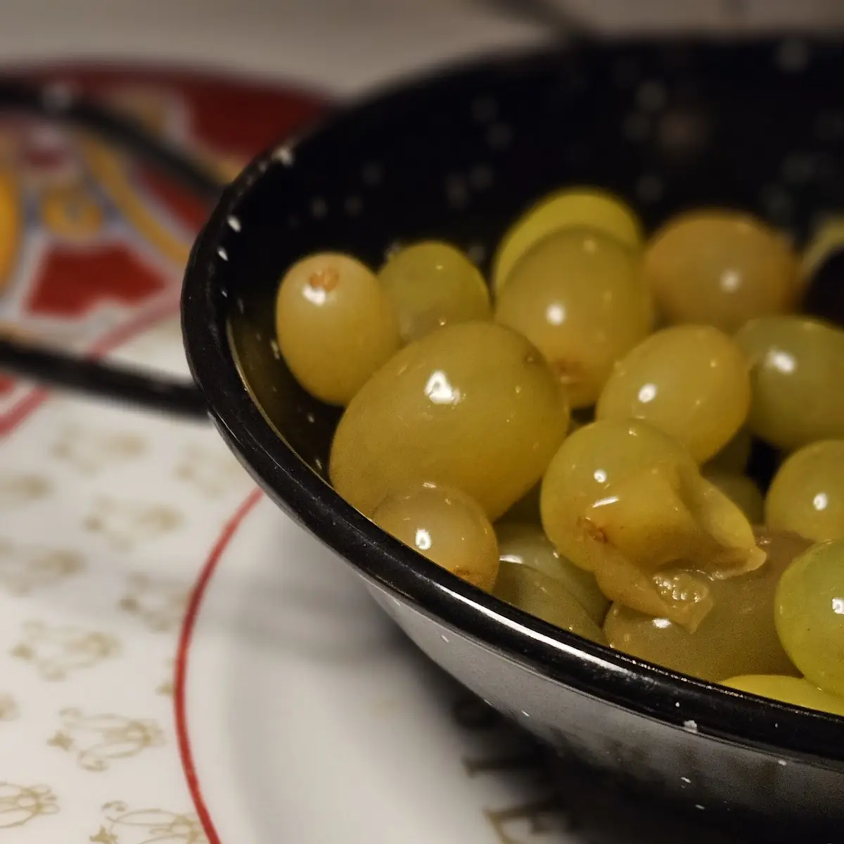 Grappa Eingelegte Trauben