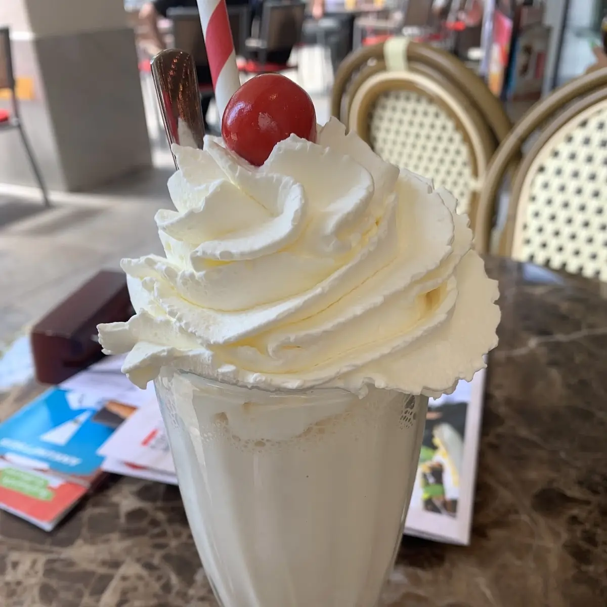 Milchshake, Cafe Extrablatt Ulm