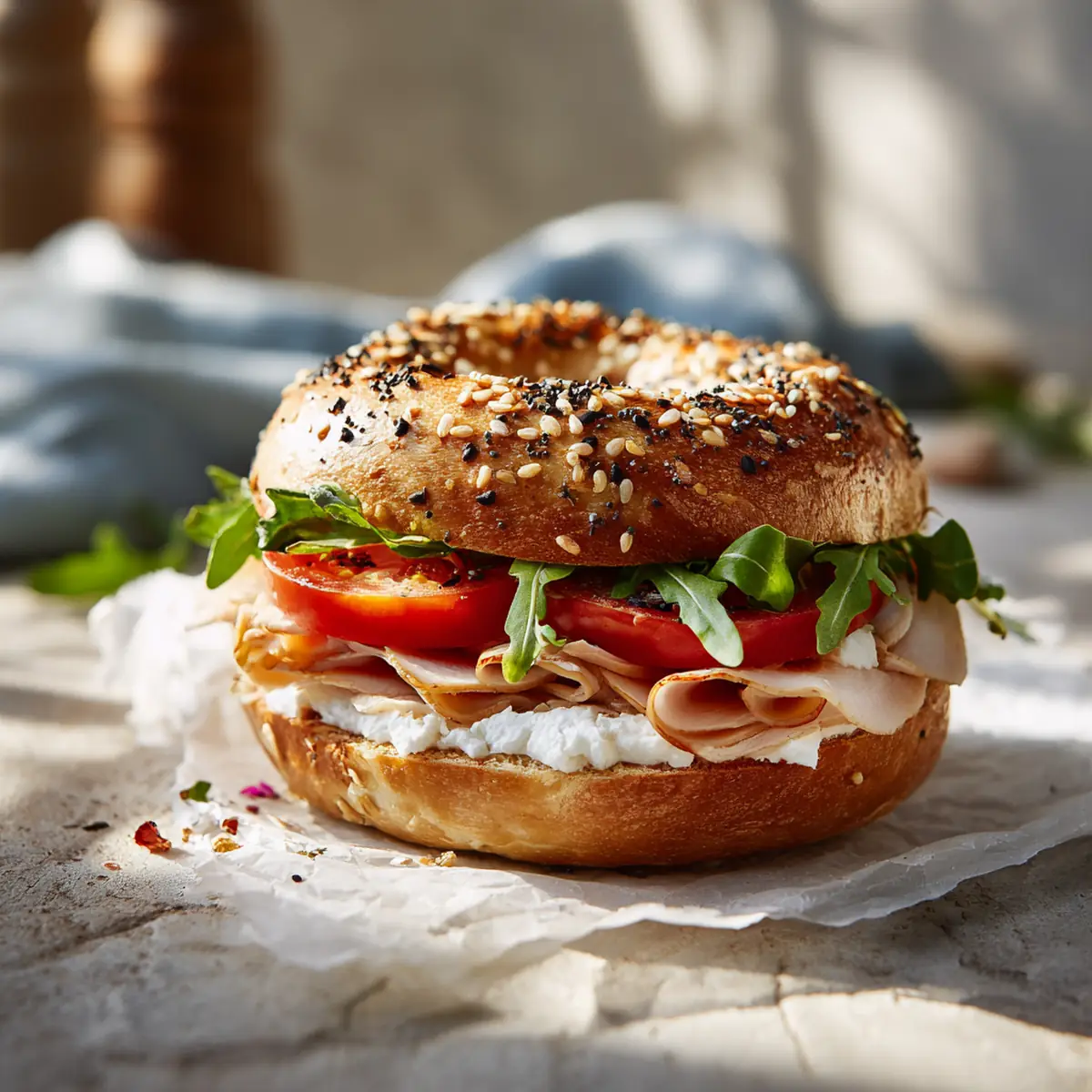Cream Cheese Bagel