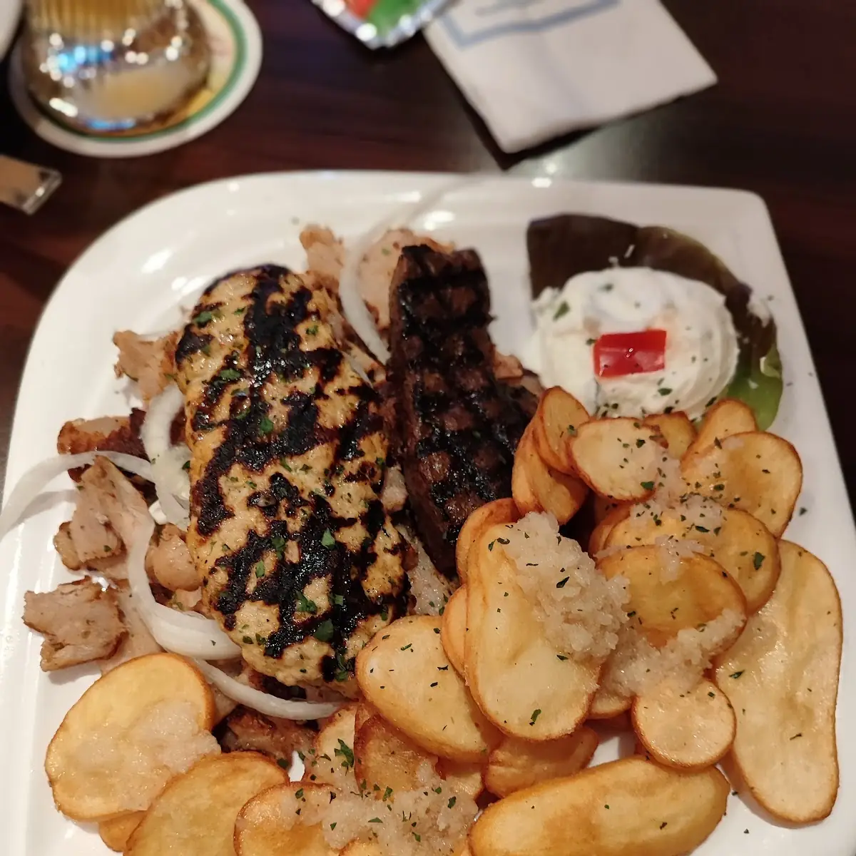 Neuendettelsauer Teller, Restaurant Santorini