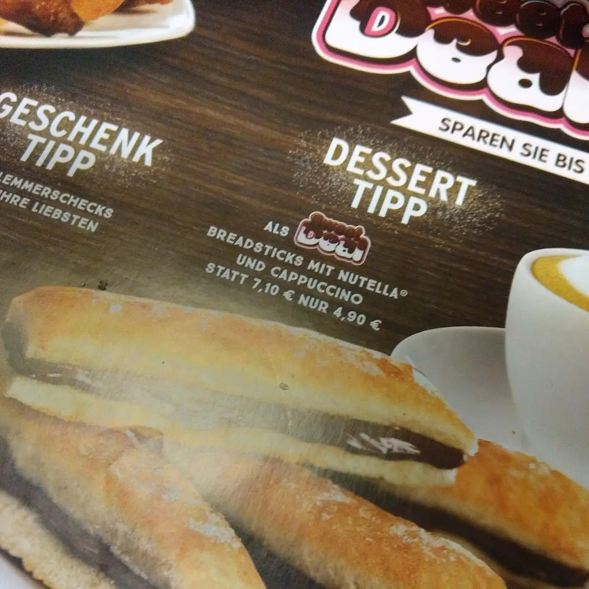 Breadsticks Mit Nutella