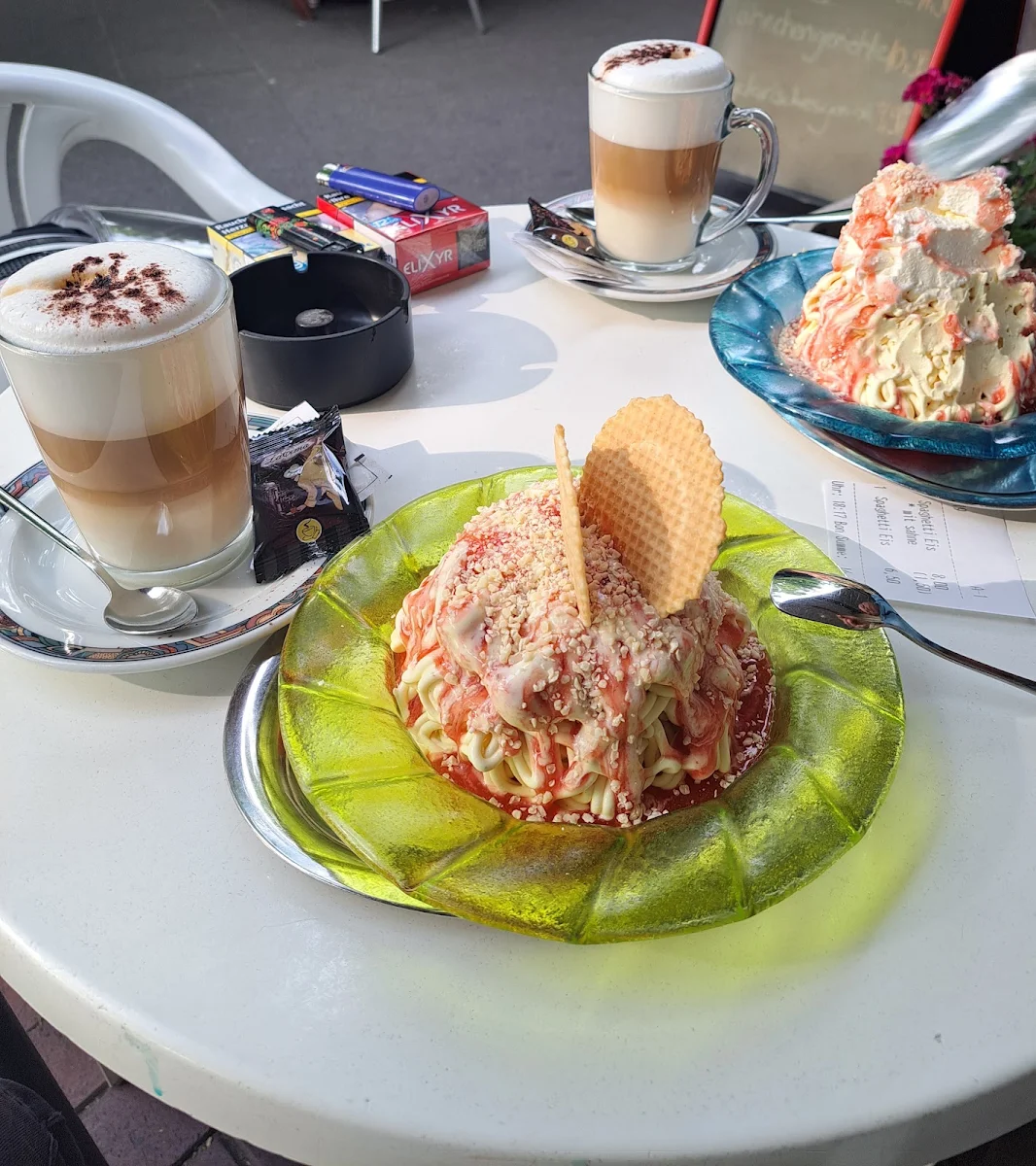 Spaghetti Eis